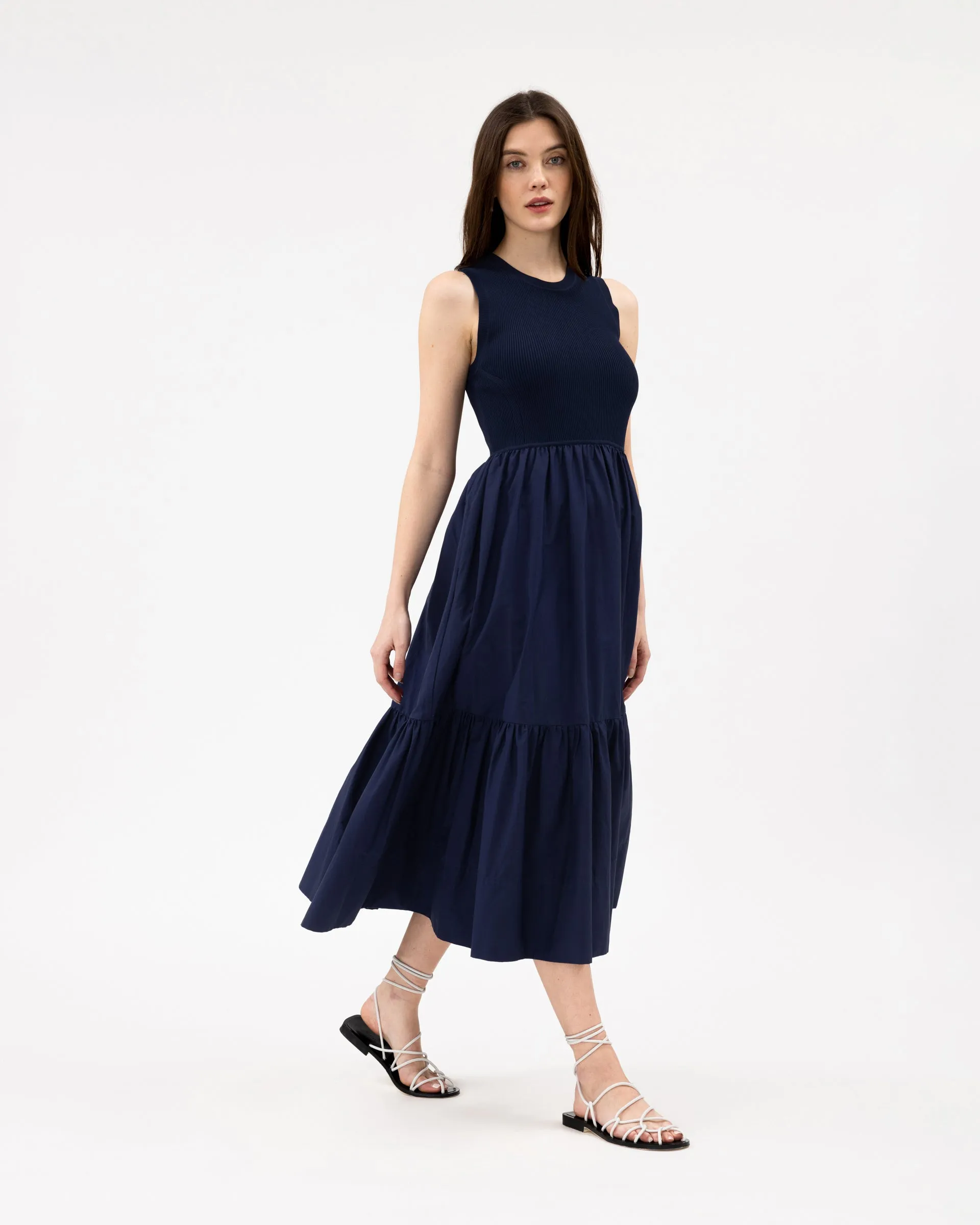 Crew Neck Josephina Dress sold by Tanya Taylor product image thumbnail 2