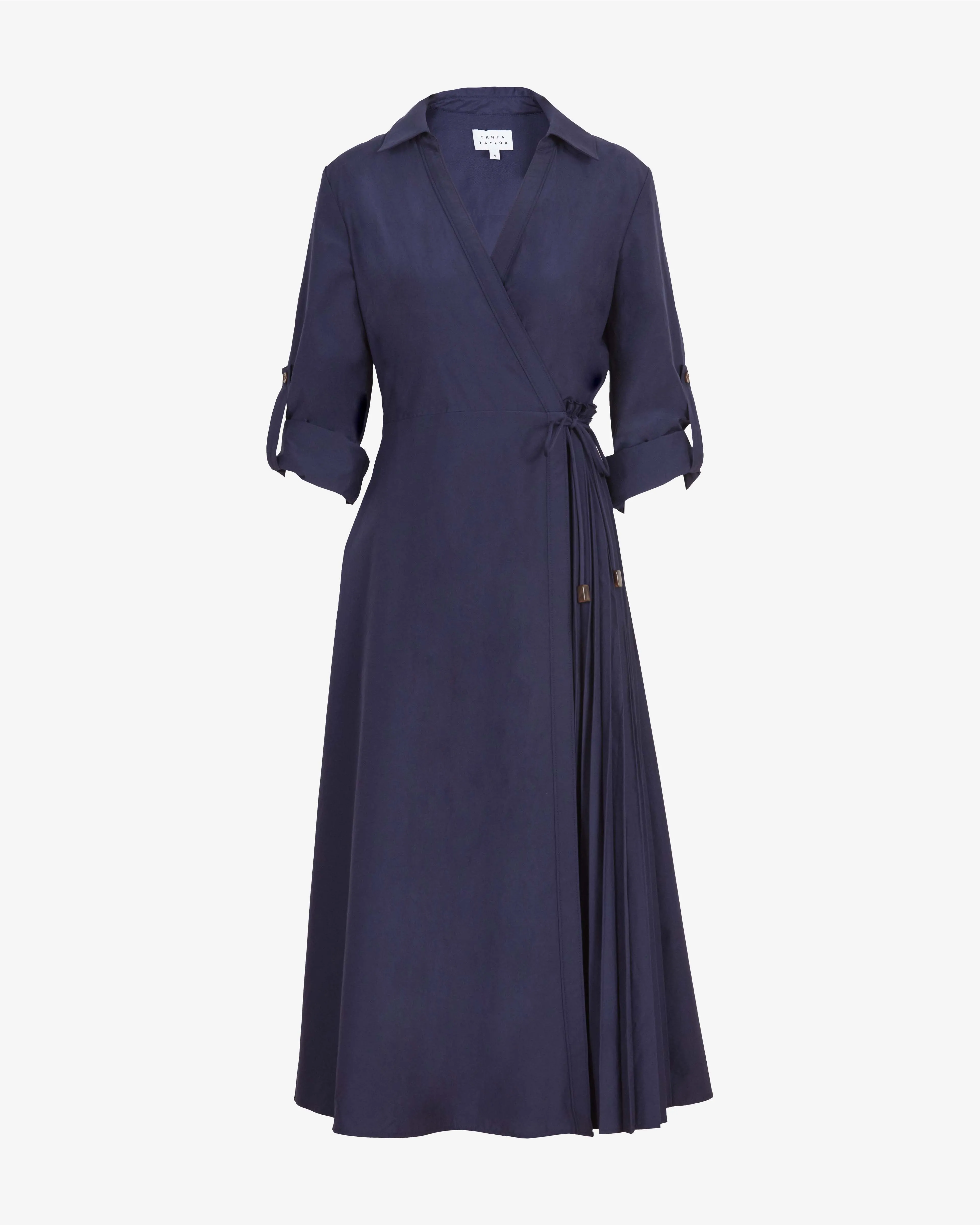 Long Sleeve Midi Shivon Dress sold by Tanya Taylor