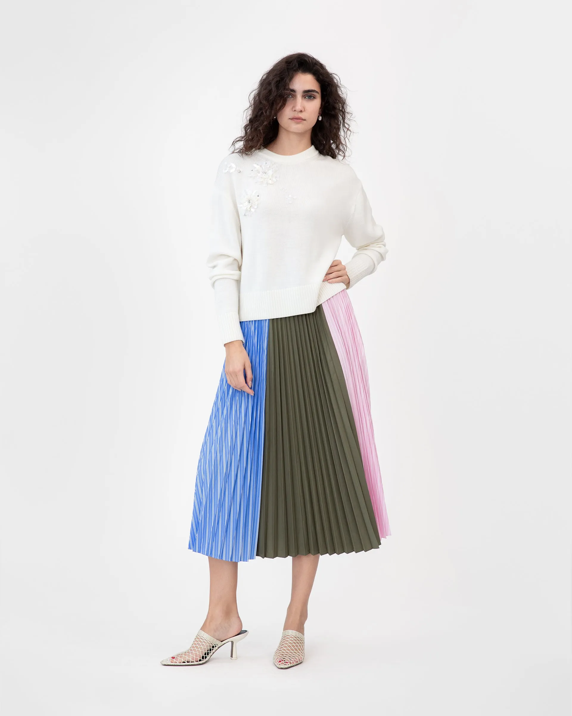 Lexia Embellished Sweater sold by Tanya Taylor product image thumbnail 2