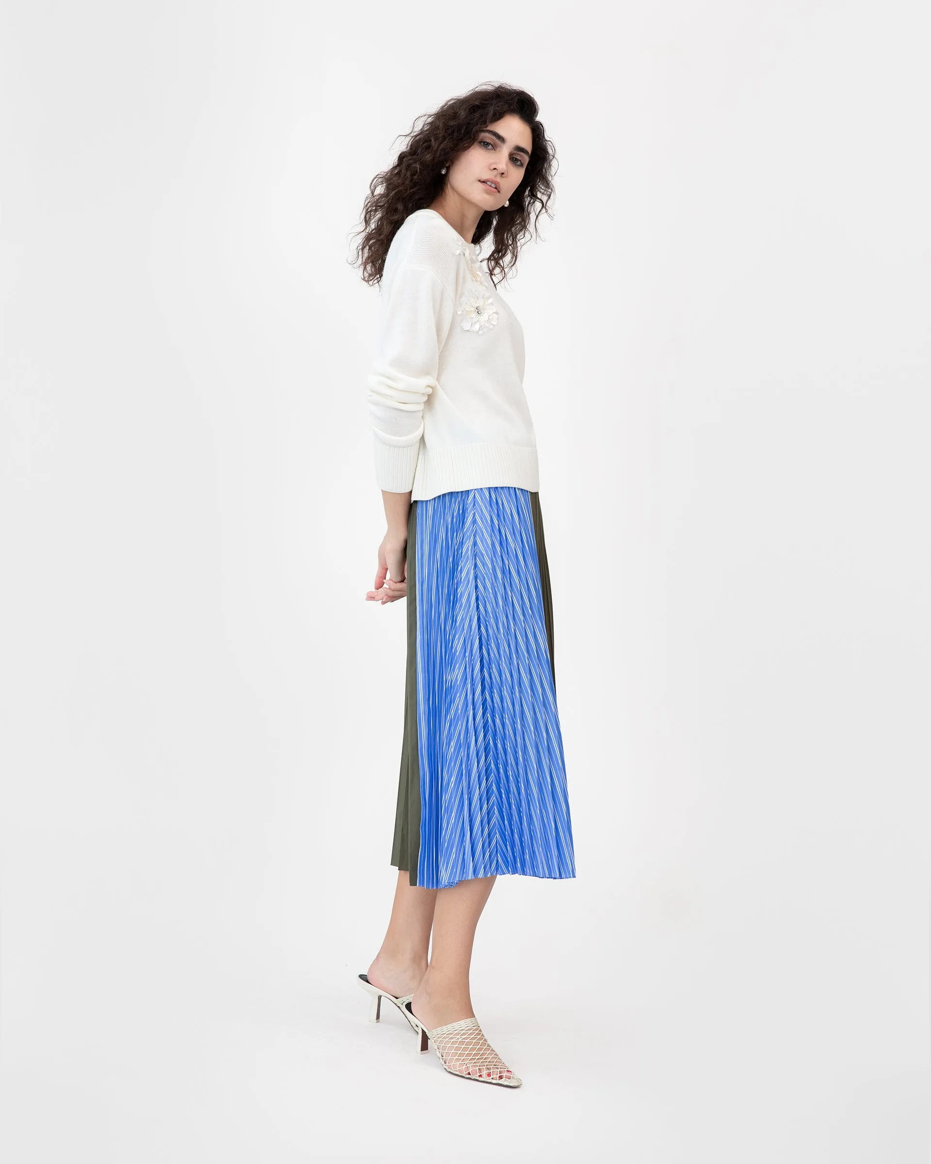 Lexia Embellished Sweater sold by Tanya Taylor product image thumbnail 3