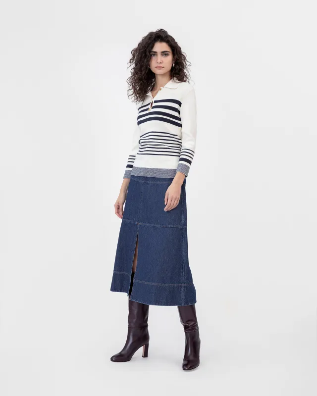 Denise Knit Top made by Tanya Taylor