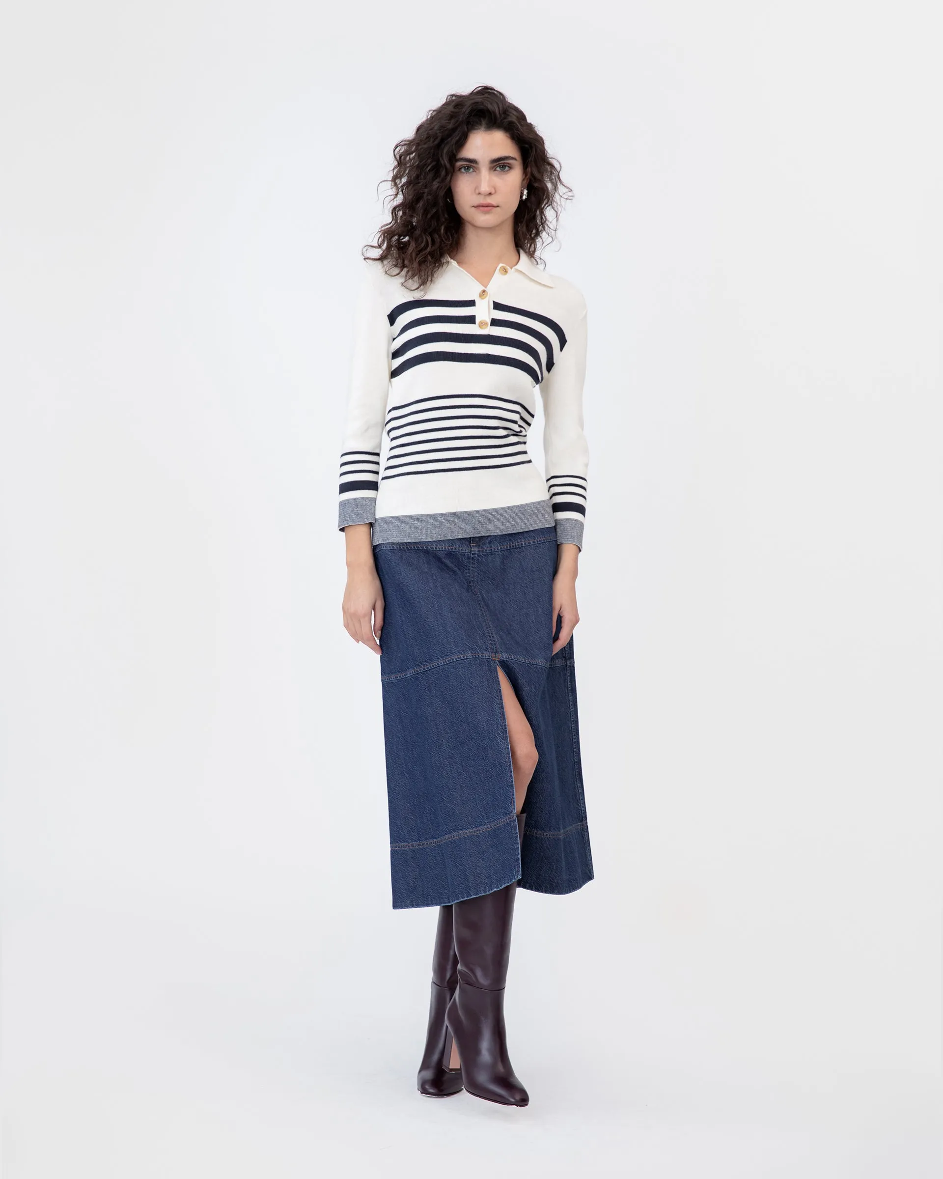 Denise Knit Top sold by Tanya Taylor product image thumbnail 2