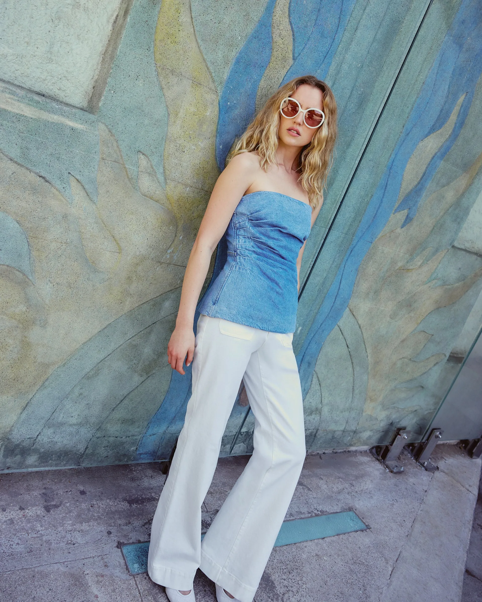Nicole Pant sold by Tanya Taylor product image thumbnail 3
