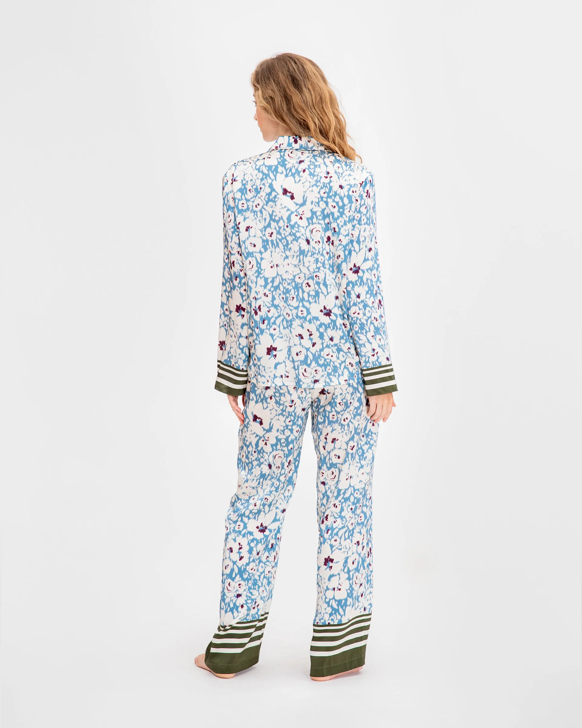 Silk Pajama Set sold by Tanya Taylor product image thumbnail 5