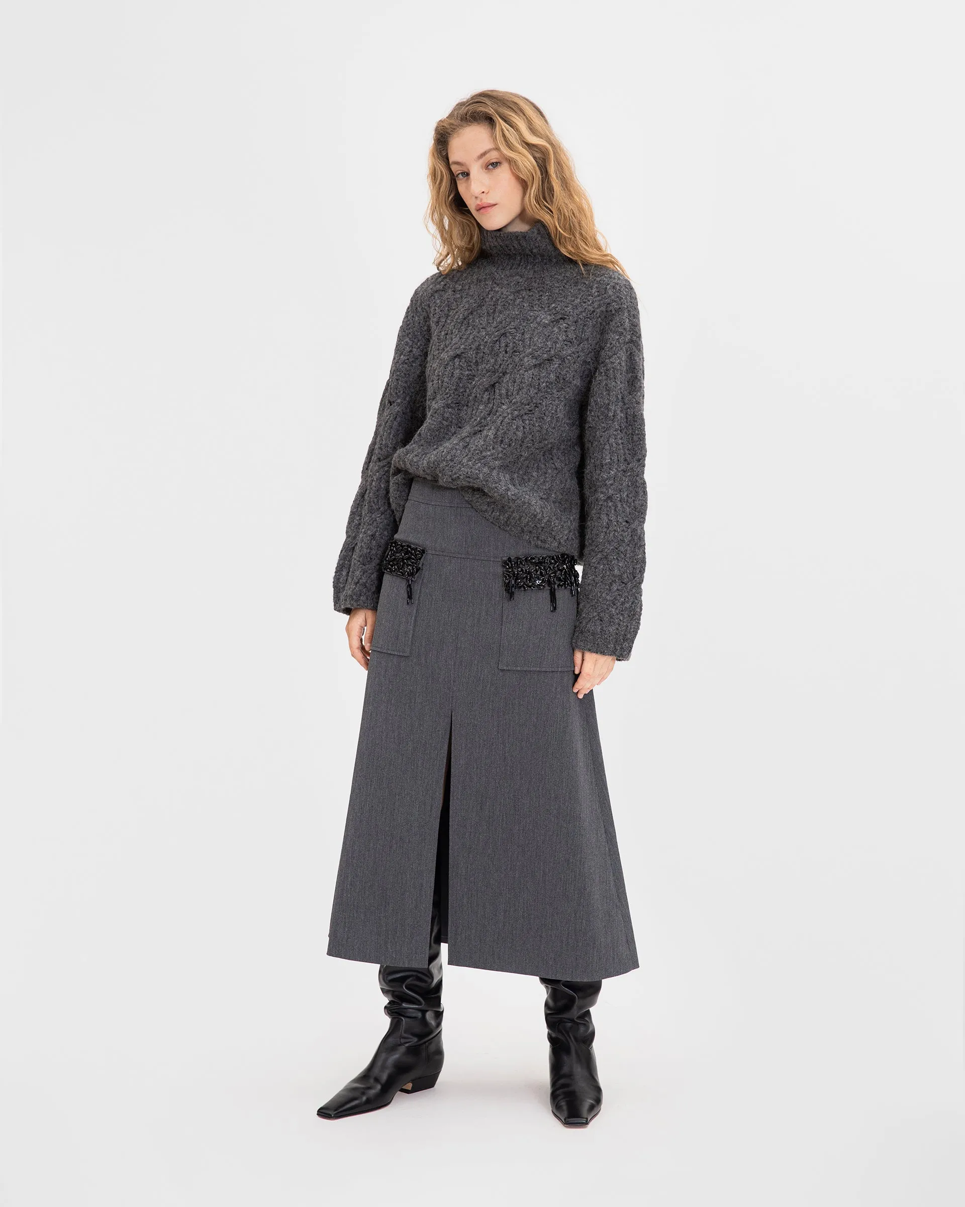 Cameron Skirt sold by Tanya Taylor product image thumbnail 2