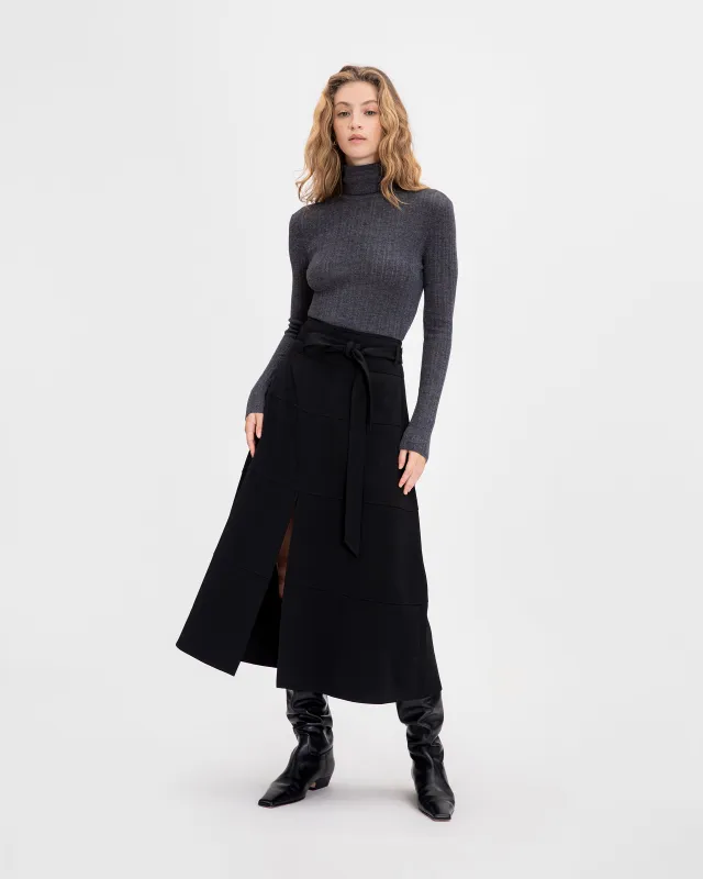 Wool Hudson Skirt sold by Tanya Taylor