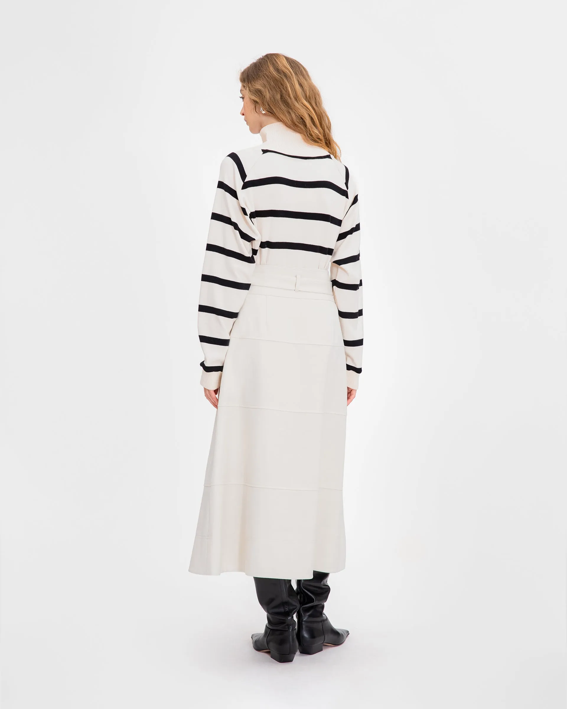 Wool Hudson Skirt sold by Tanya Taylor product image thumbnail 4