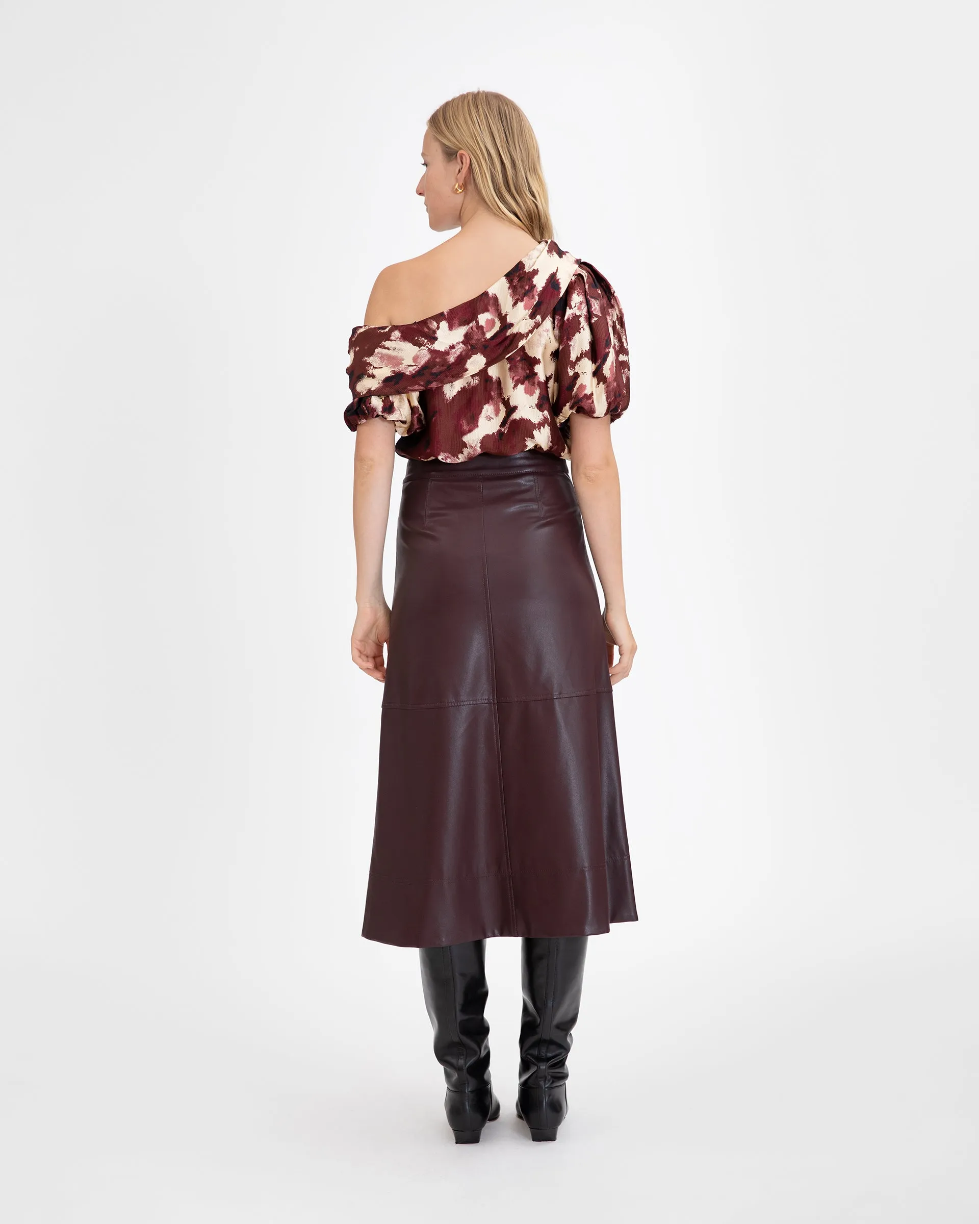Satin Georgia Top sold by Tanya Taylor product image thumbnail 5