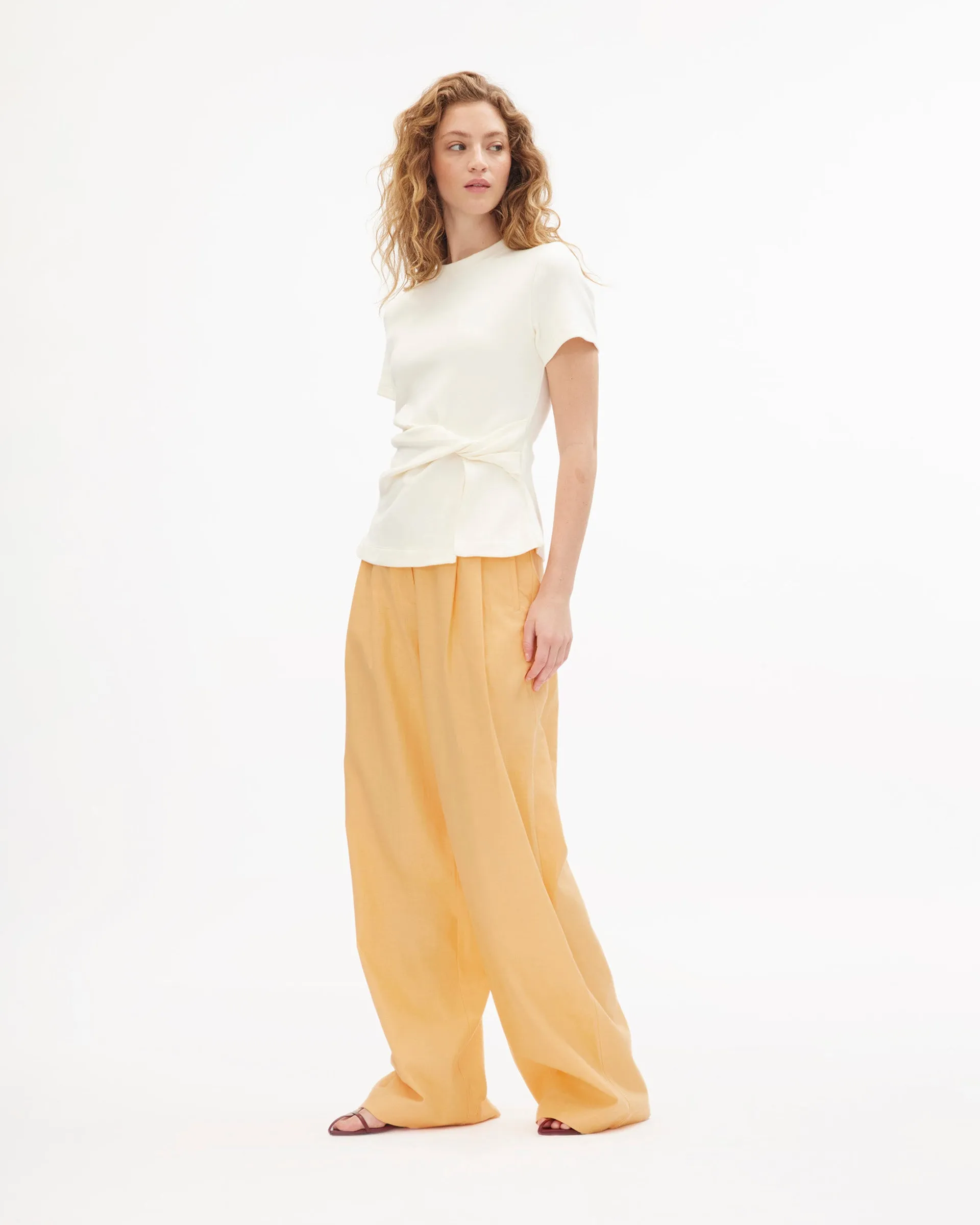 Short Sleeve Carlita Top sold by Tanya Taylor product image thumbnail 3