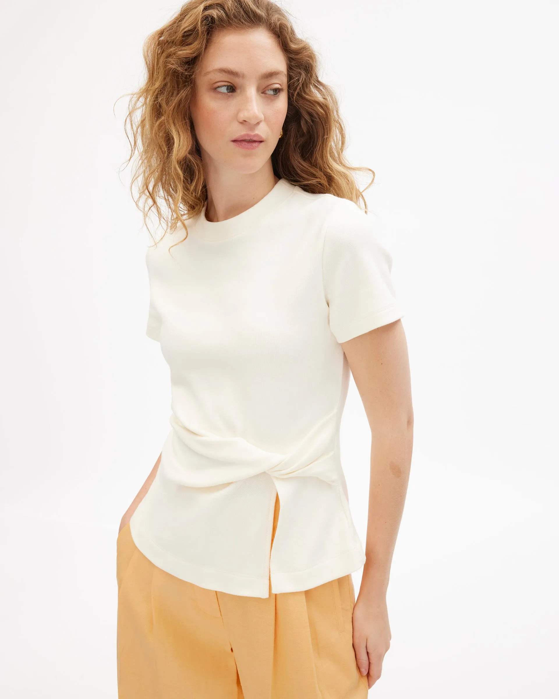Short Sleeve Carlita Top sold by Tanya Taylor product image thumbnail 5