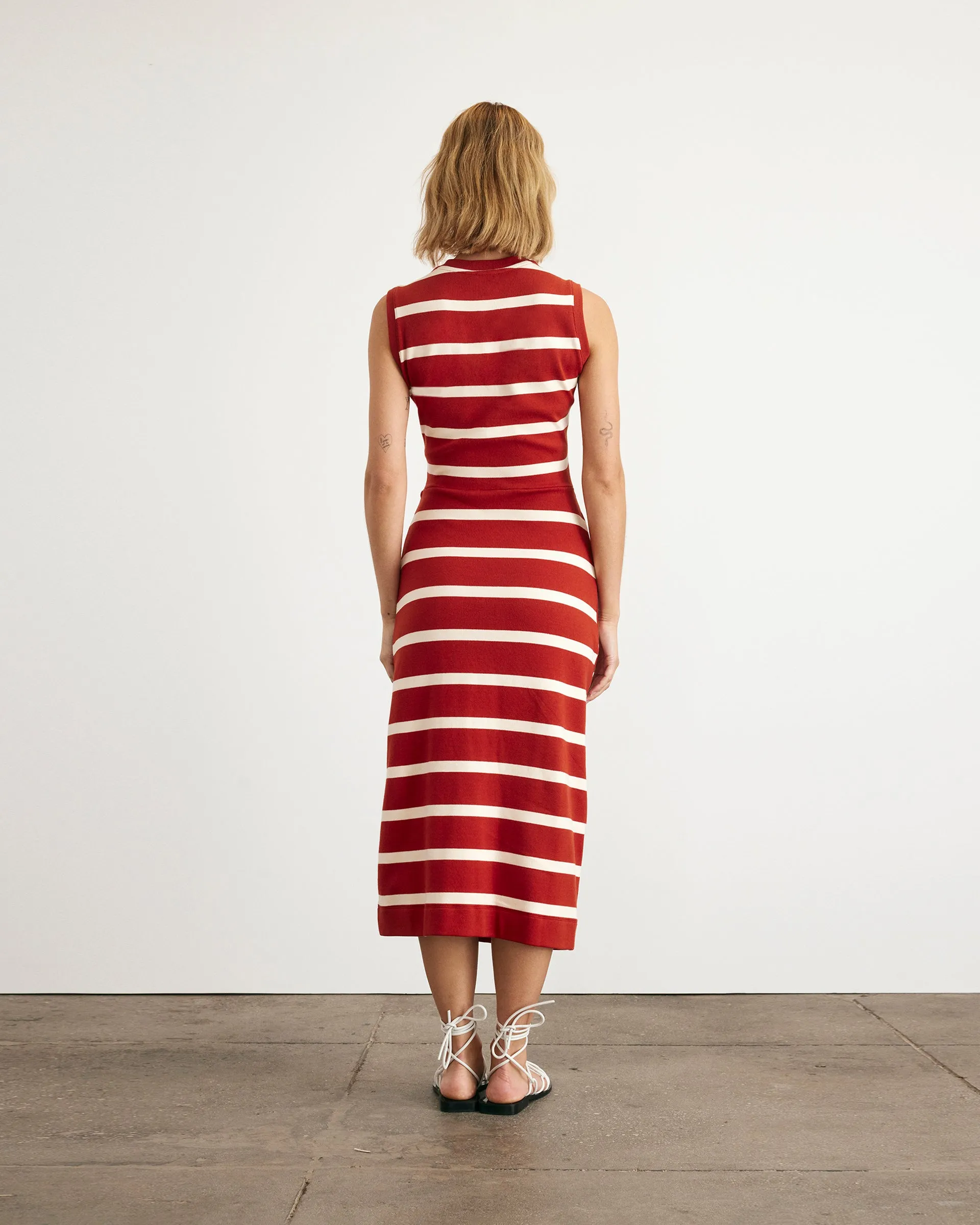Sleeveless Striped Cody Dress sold by Tanya Taylor product image thumbnail 5