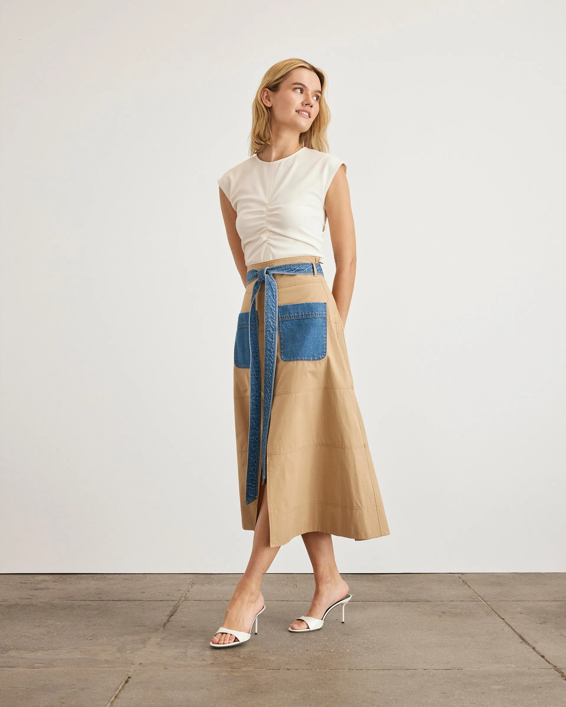 Hudson Skirt sold by Tanya Taylor product image thumbnail 4