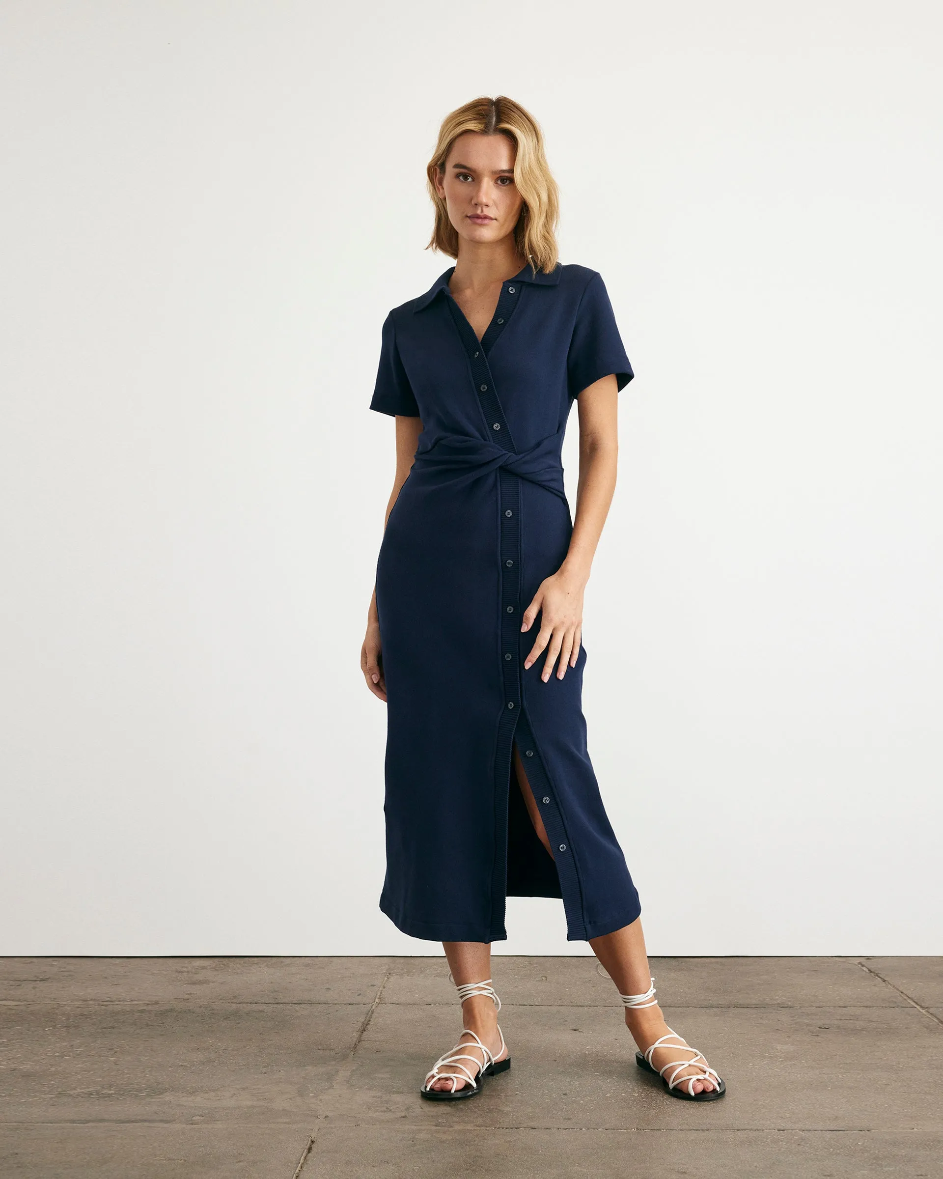 Short Sleeve Ellicot Dress sold by Tanya Taylor product image thumbnail 2