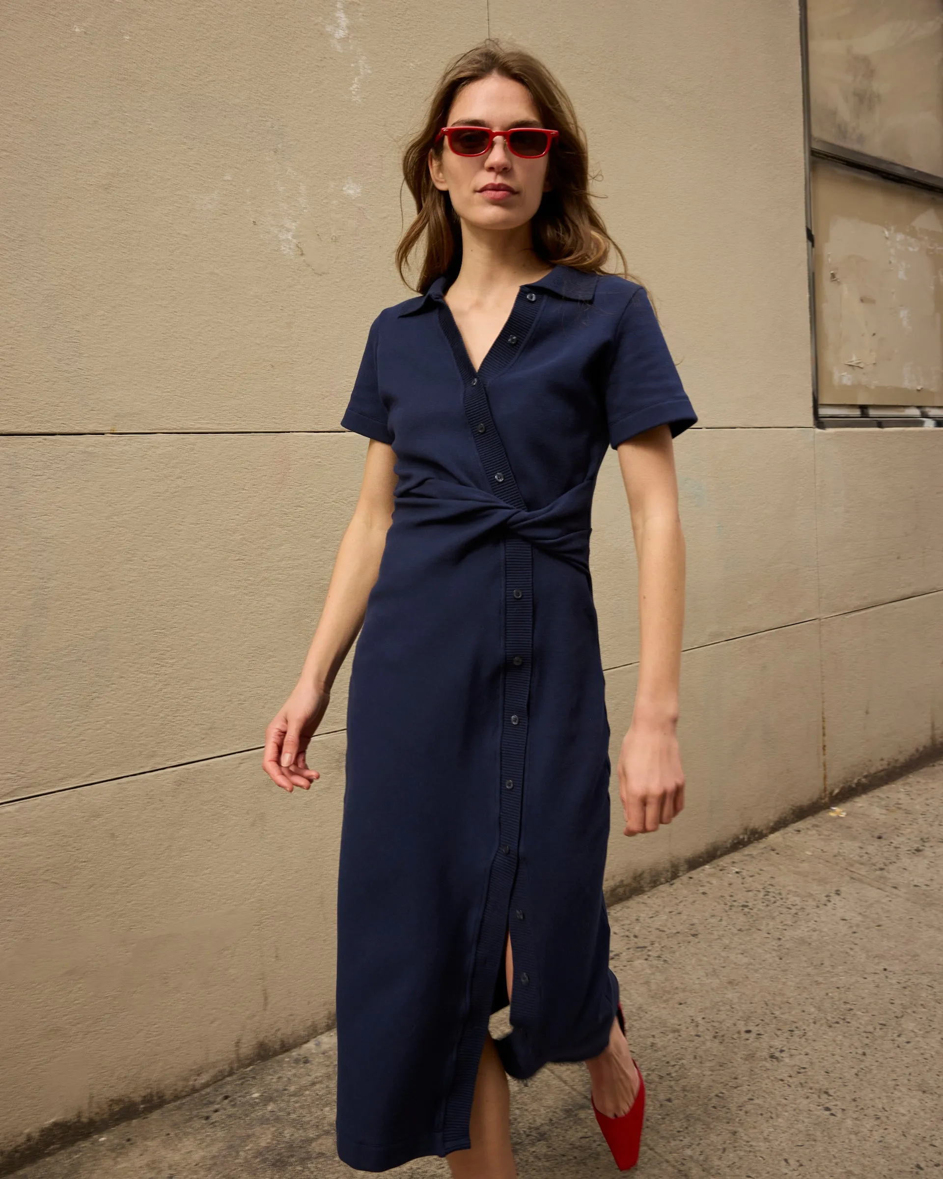 Short Sleeve Ellicot Dress sold by Tanya Taylor product image thumbnail 3