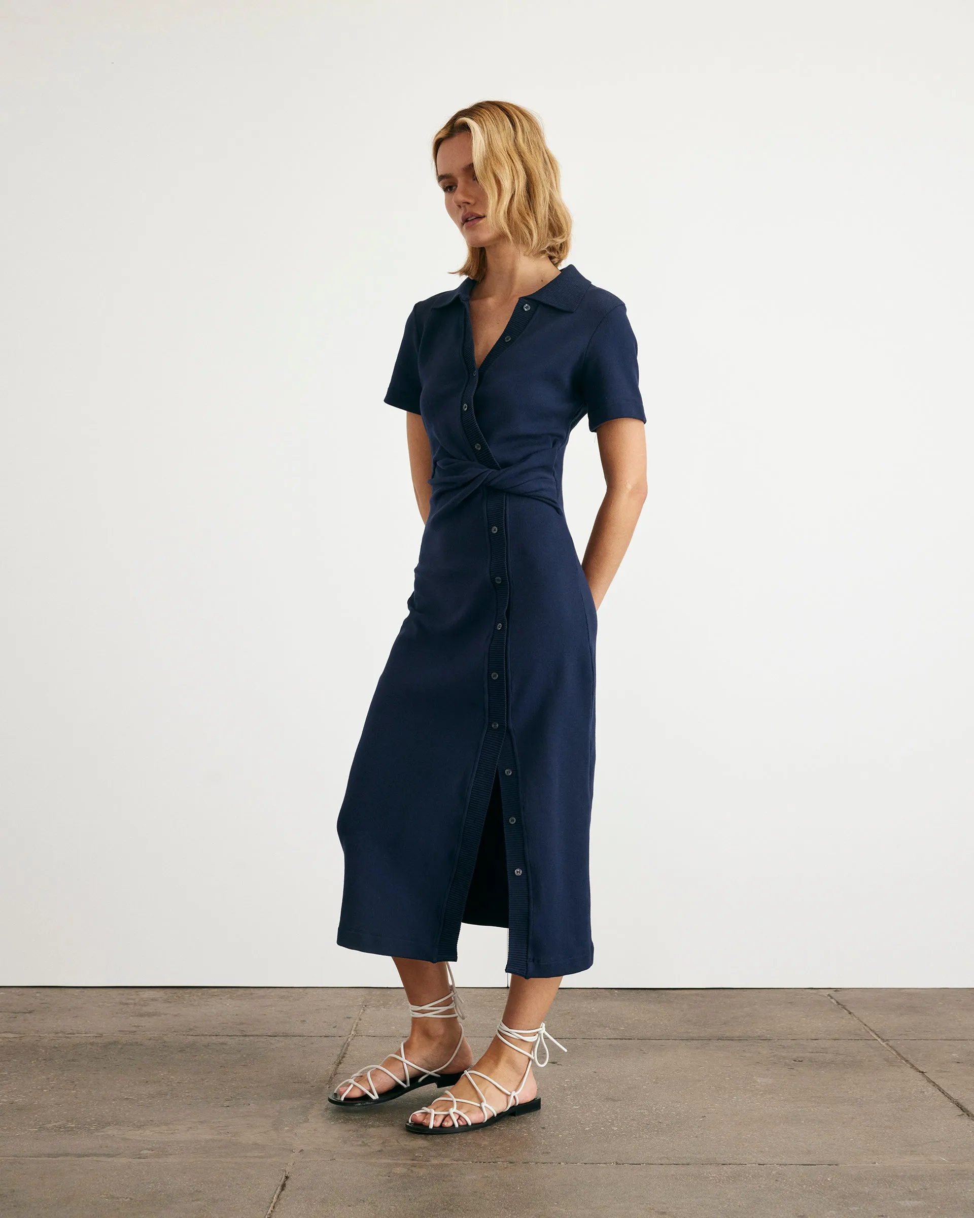 Short Sleeve Ellicot Dress sold by Tanya Taylor product image thumbnail 5