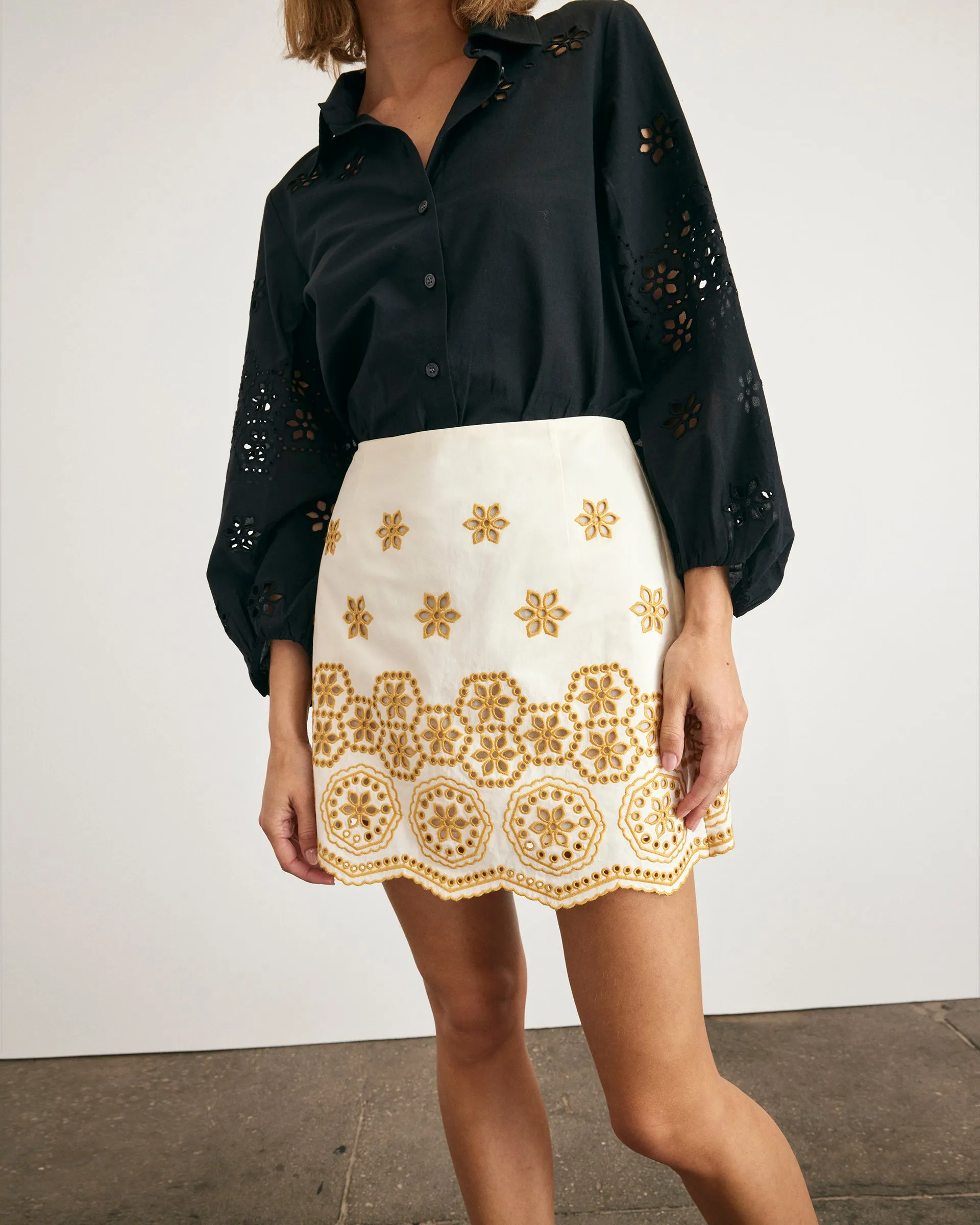 Clarisse Skirt sold by Tanya Taylor product image thumbnail 5