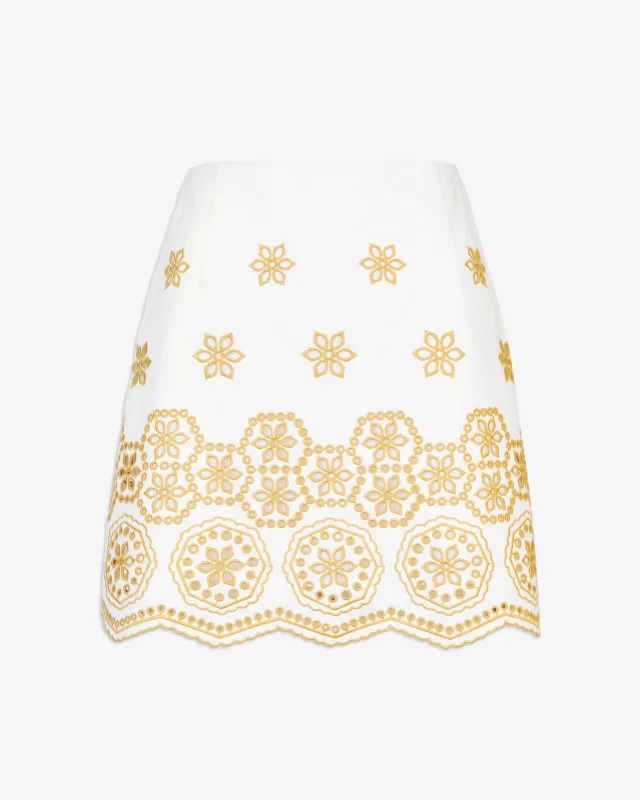 Clarisse Skirt sold by Tanya Taylor