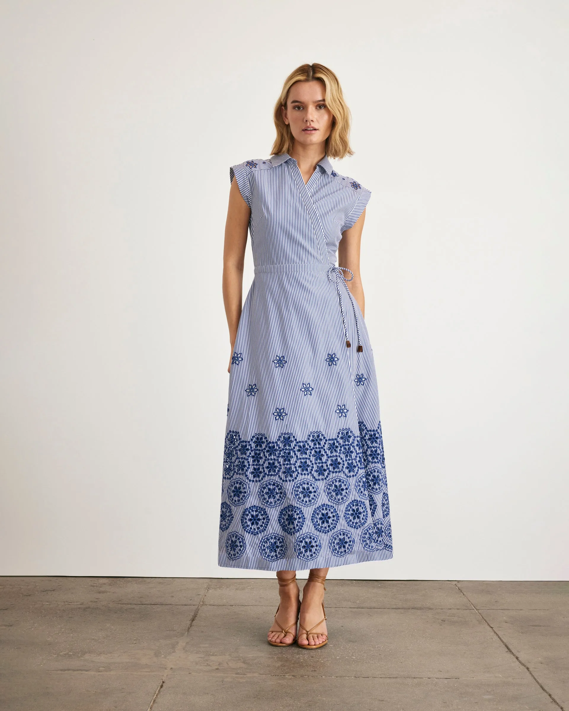 Midi Shivon Dress sold by Tanya Taylor product image thumbnail 2