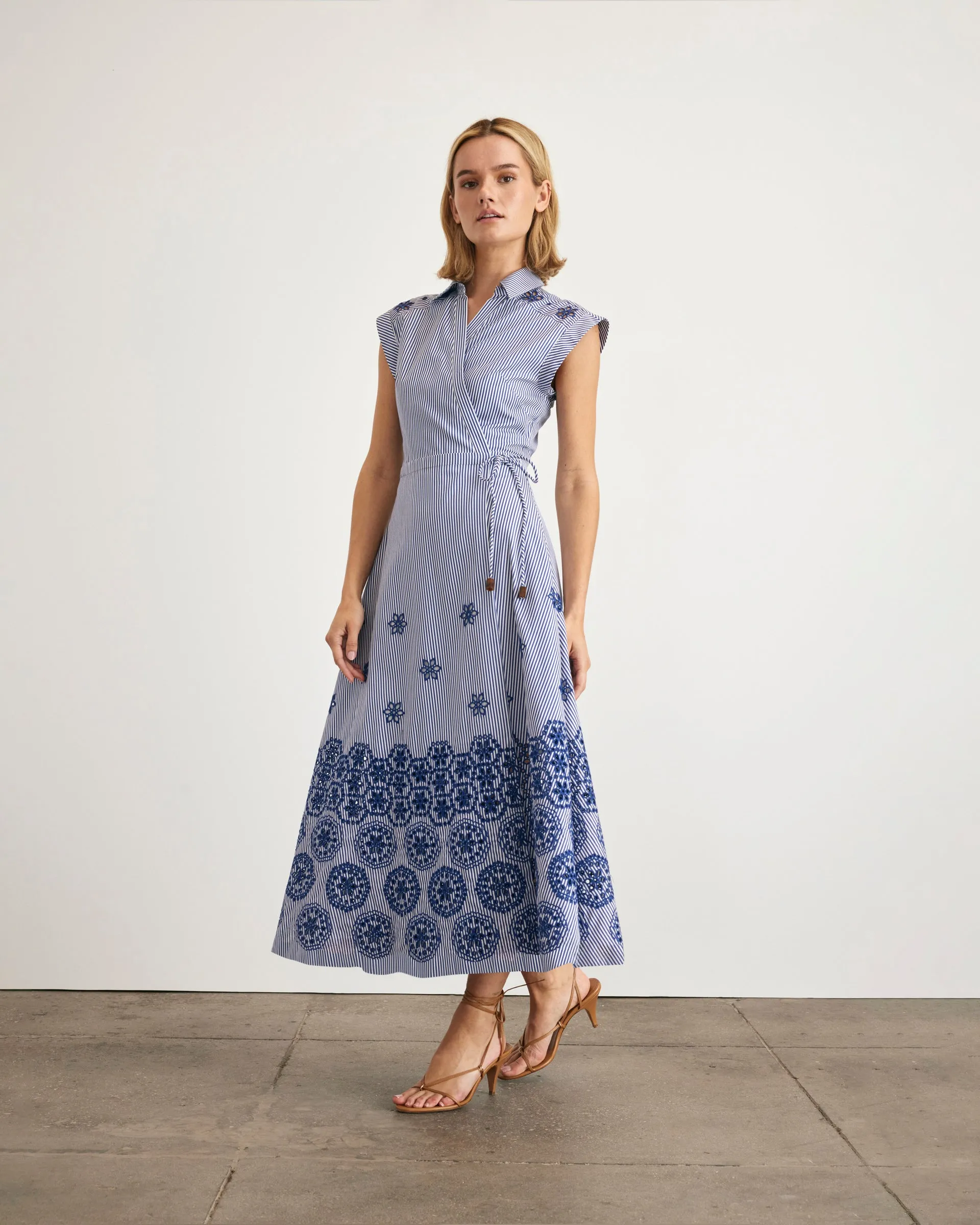 Midi Shivon Dress sold by Tanya Taylor product image thumbnail 5