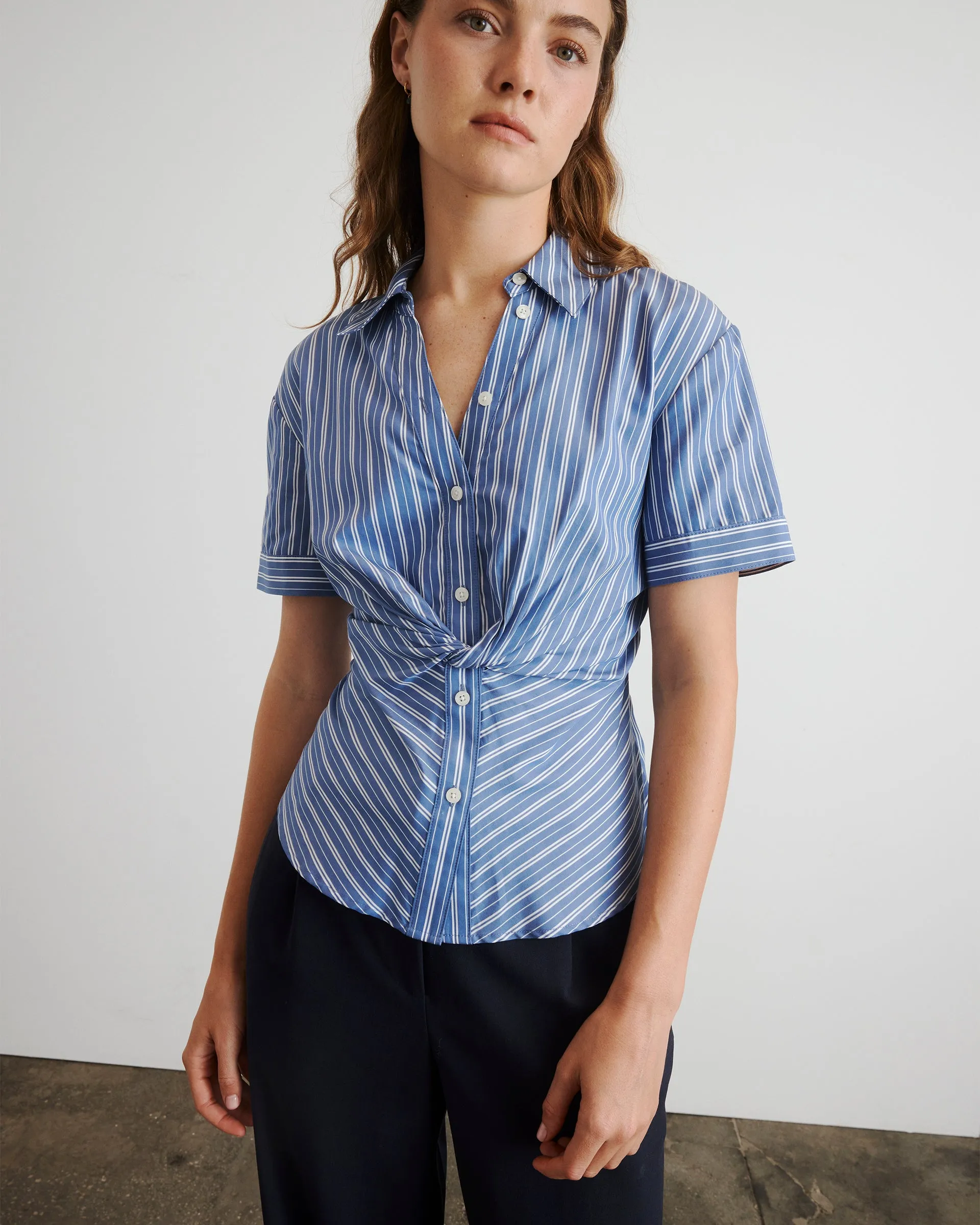 Oakley Stripe Top sold by Tanya Taylor product image thumbnail 4