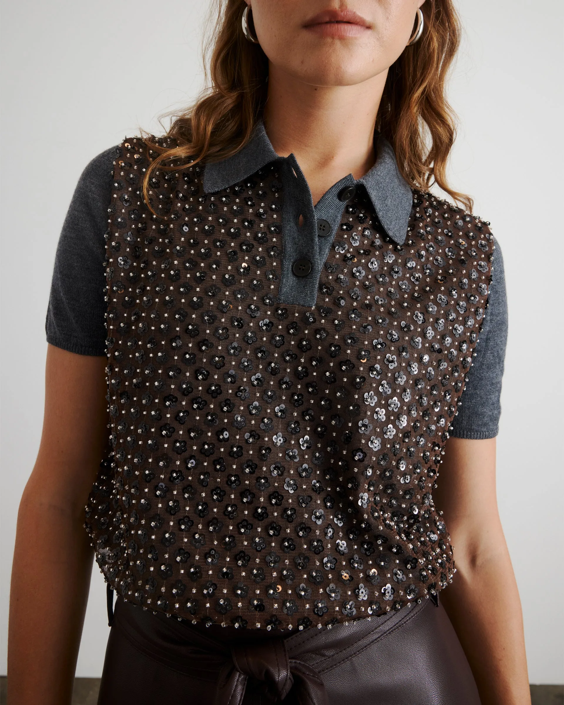 Camilla Knit Top sold by Tanya Taylor product image thumbnail 4