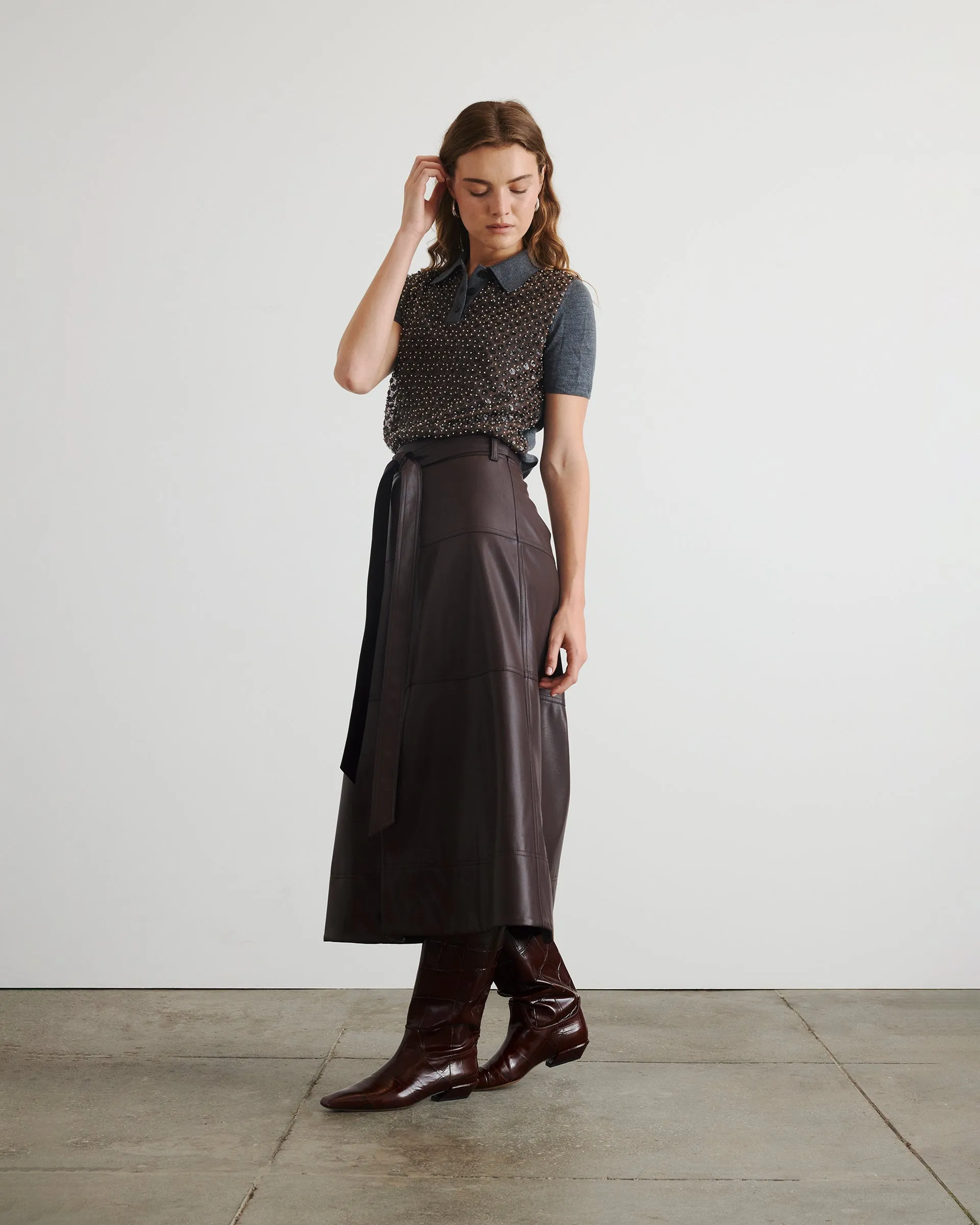 Camilla Knit Top sold by Tanya Taylor product image thumbnail 2