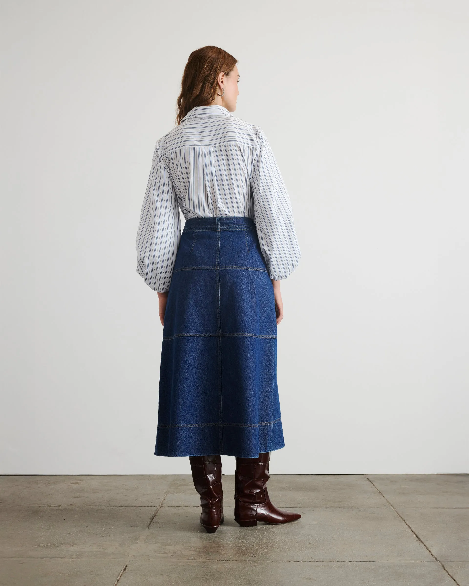 Marina Stripe Top sold by Tanya Taylor product image thumbnail 4