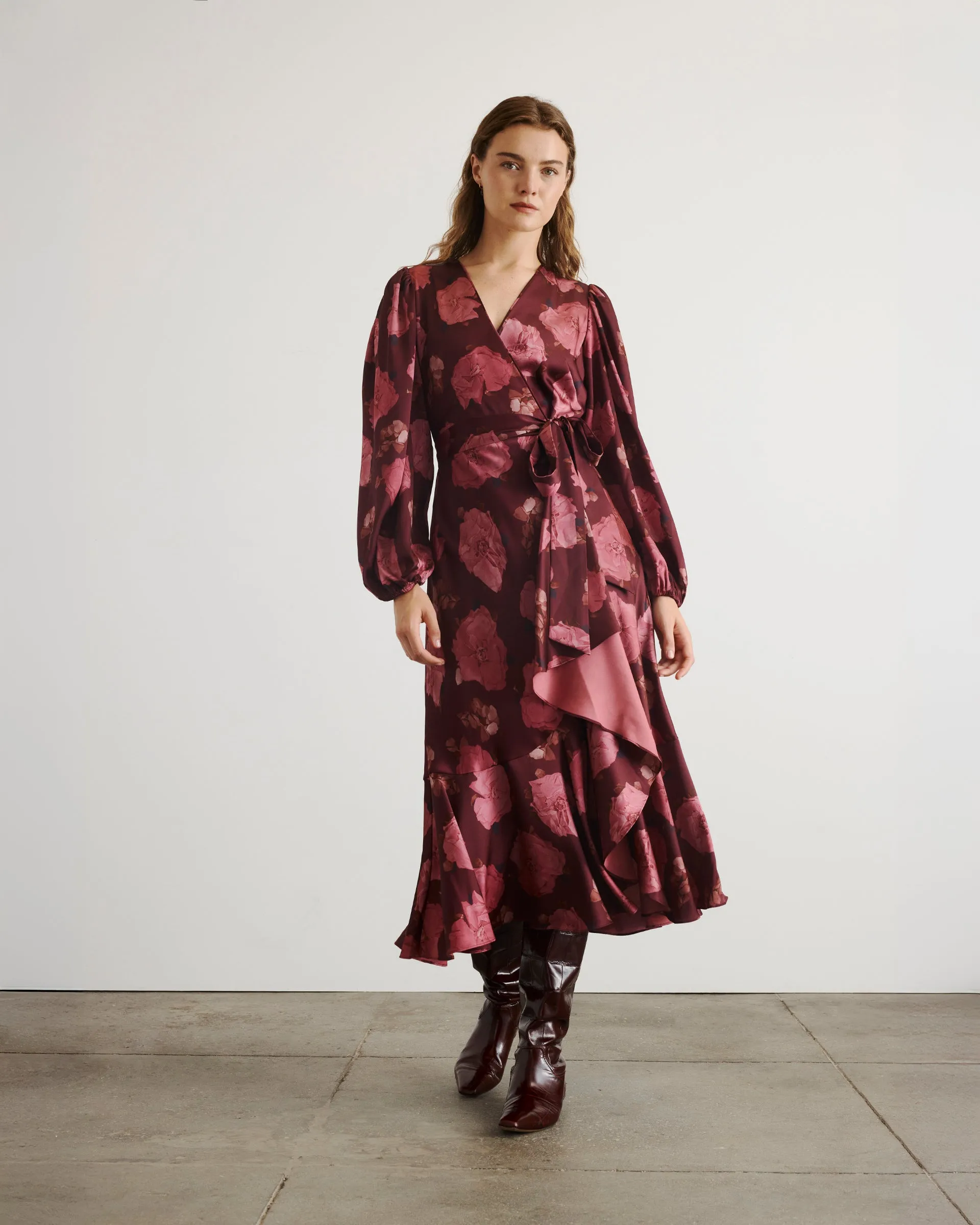 Long Sleeve Blaire Dress sold by Tanya Taylor product image thumbnail 2