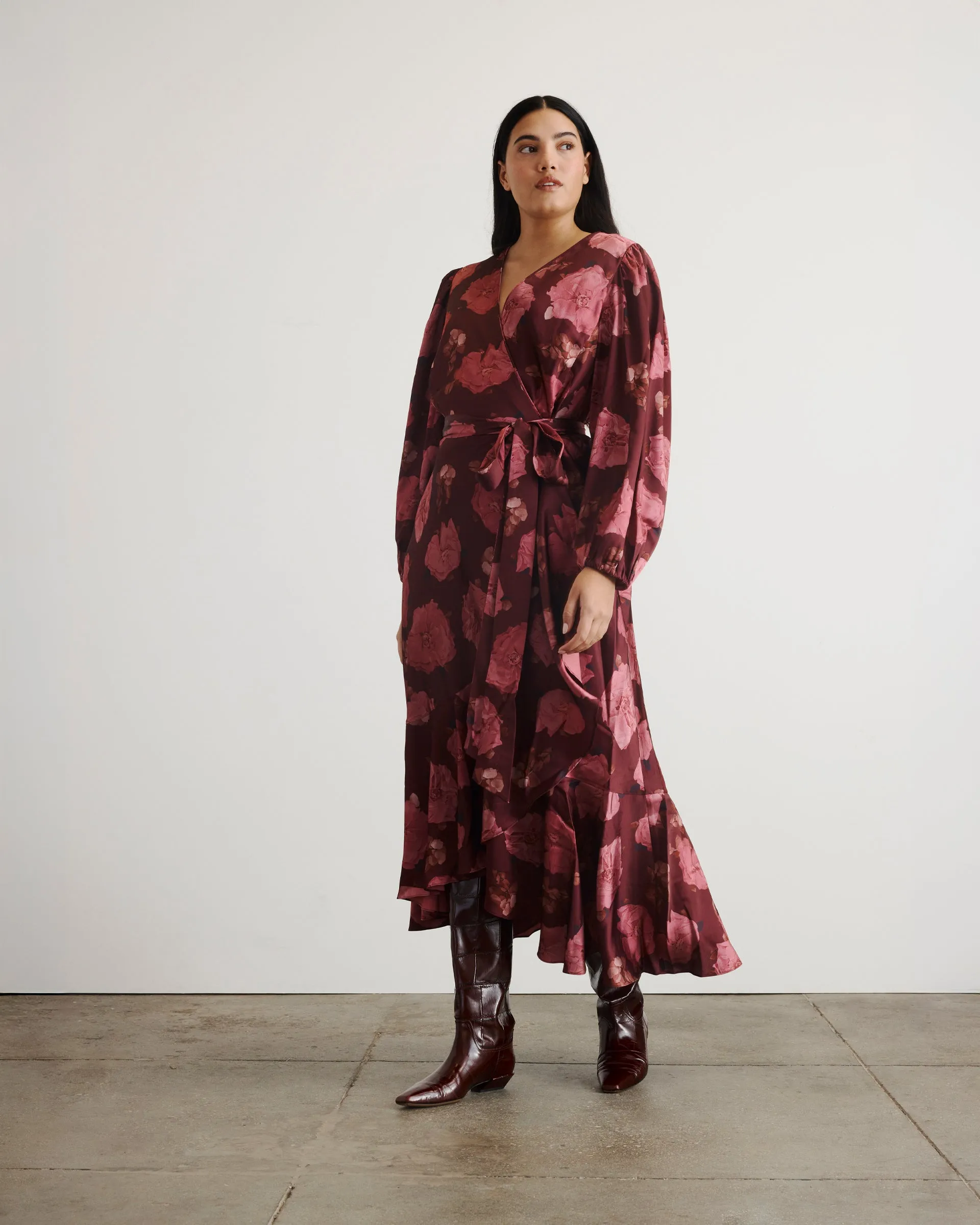 Long Sleeve Blaire Dress sold by Tanya Taylor product image thumbnail 3