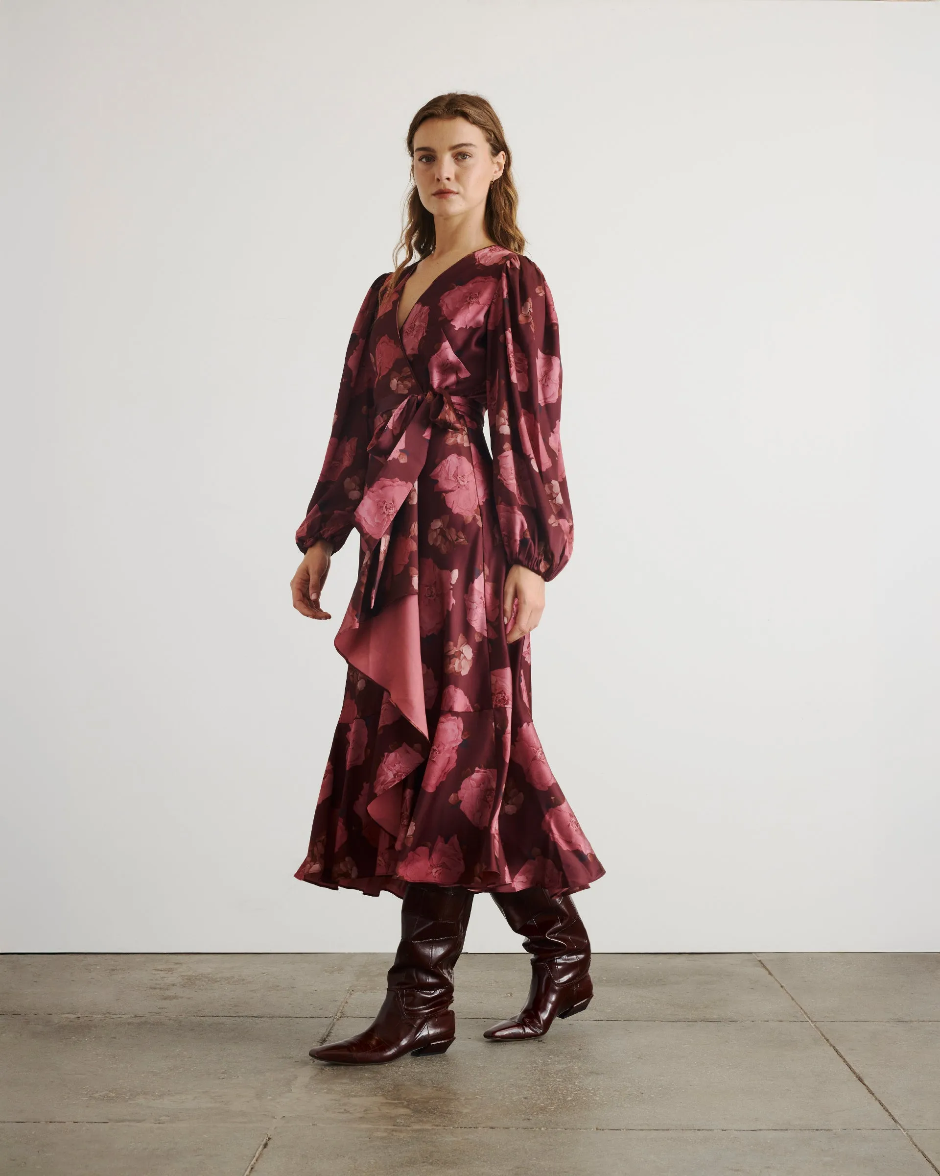 Long Sleeve Blaire Dress sold by Tanya Taylor product image thumbnail 4