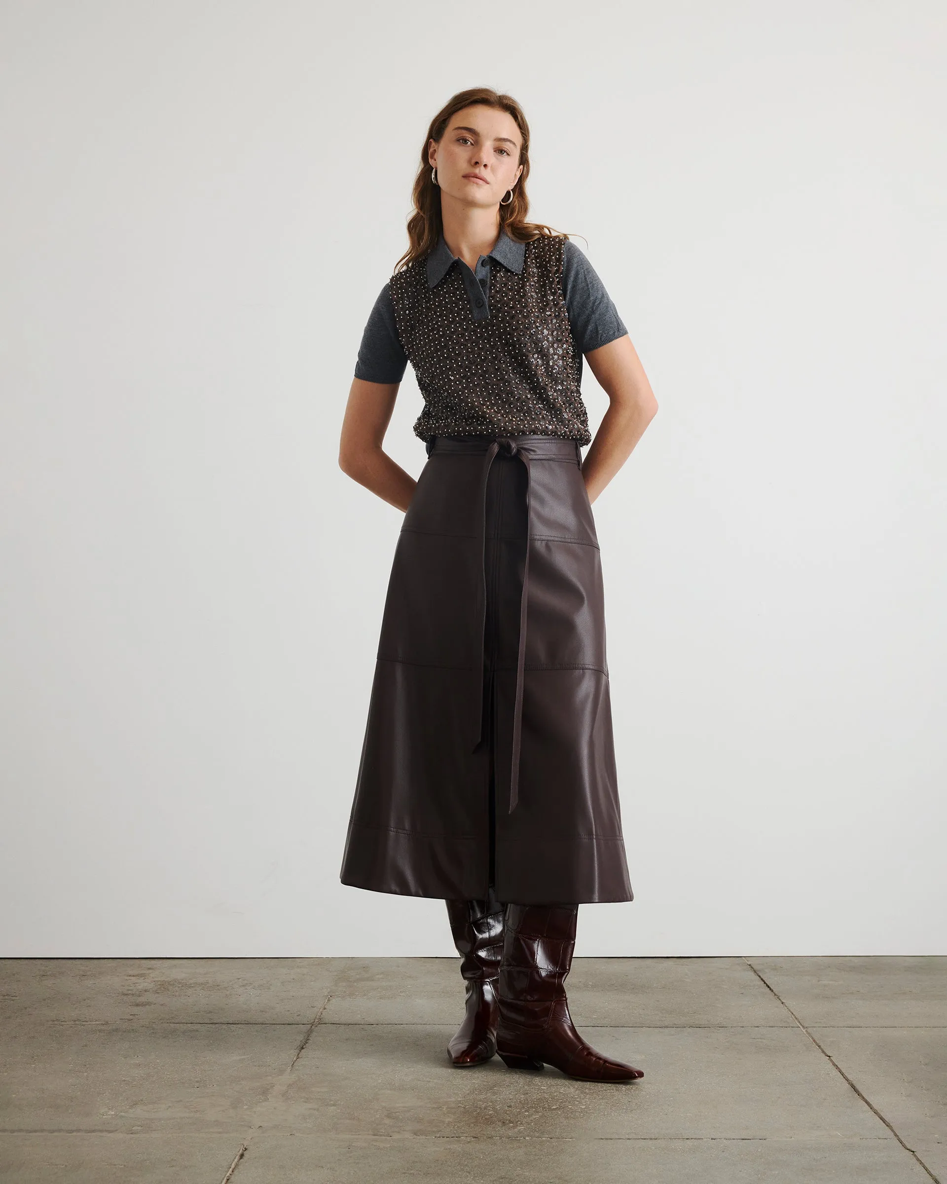 Hudley Skirt sold by Tanya Taylor product image thumbnail 2