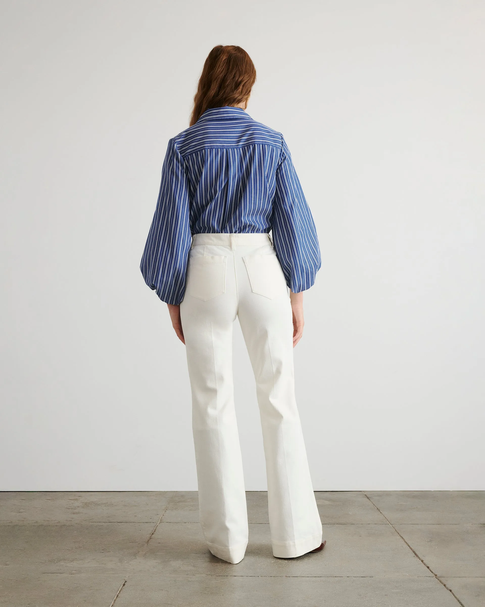 Marina Stripe Top sold by Tanya Taylor product image thumbnail 5