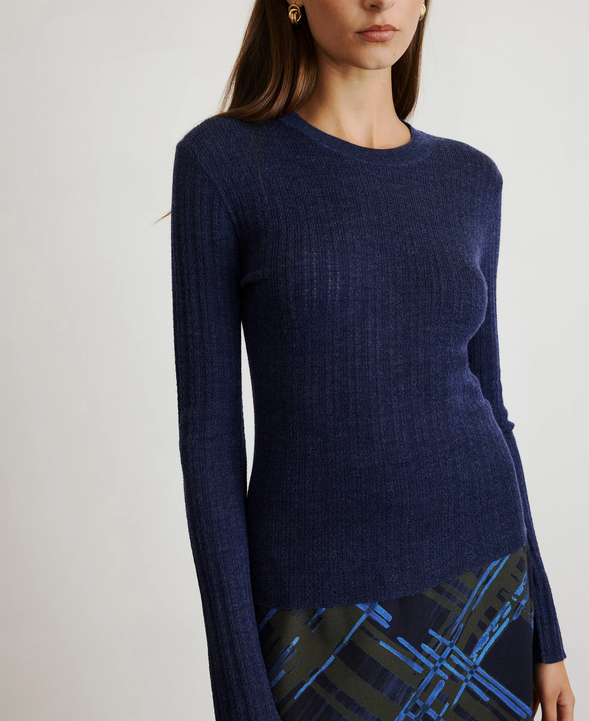 Crew Neck Kayden Knit sold by Tanya Taylor