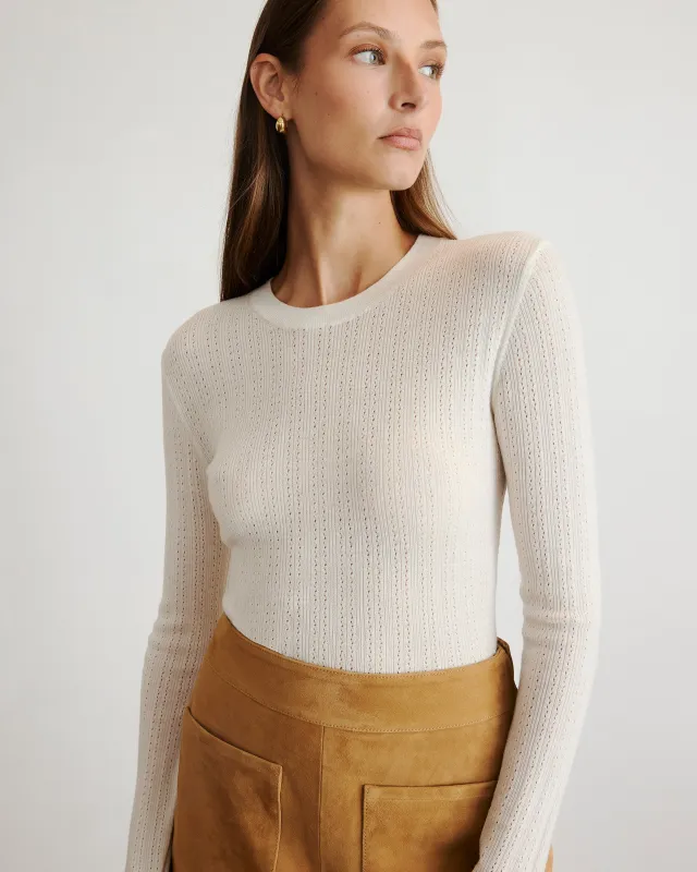 Crew Neck Kayden Knit made by Tanya Taylor