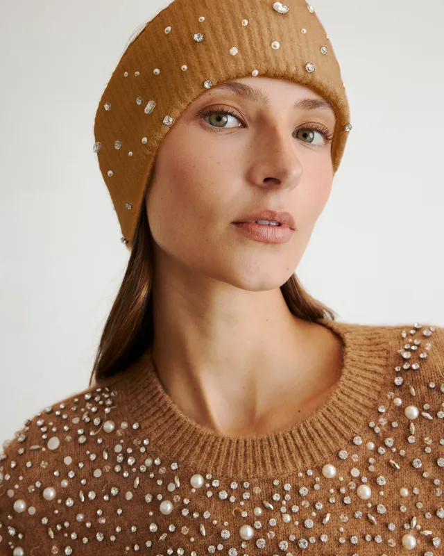 Virginia Embellished Headband made by Tanya Taylor