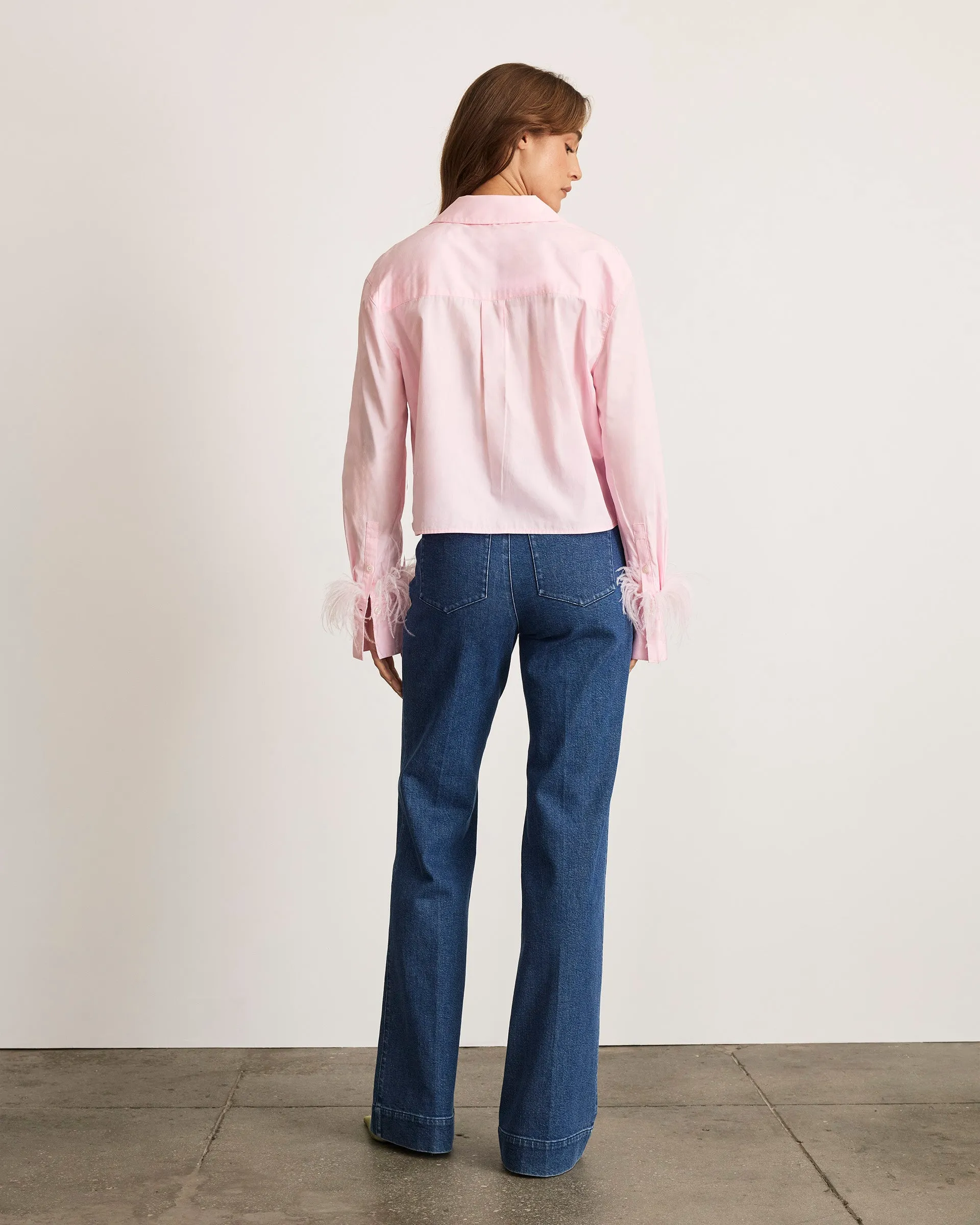 Largaux Feather Top sold by Tanya Taylor product image thumbnail 5