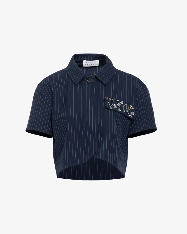 Evelyn Top sold by Tanya Taylor