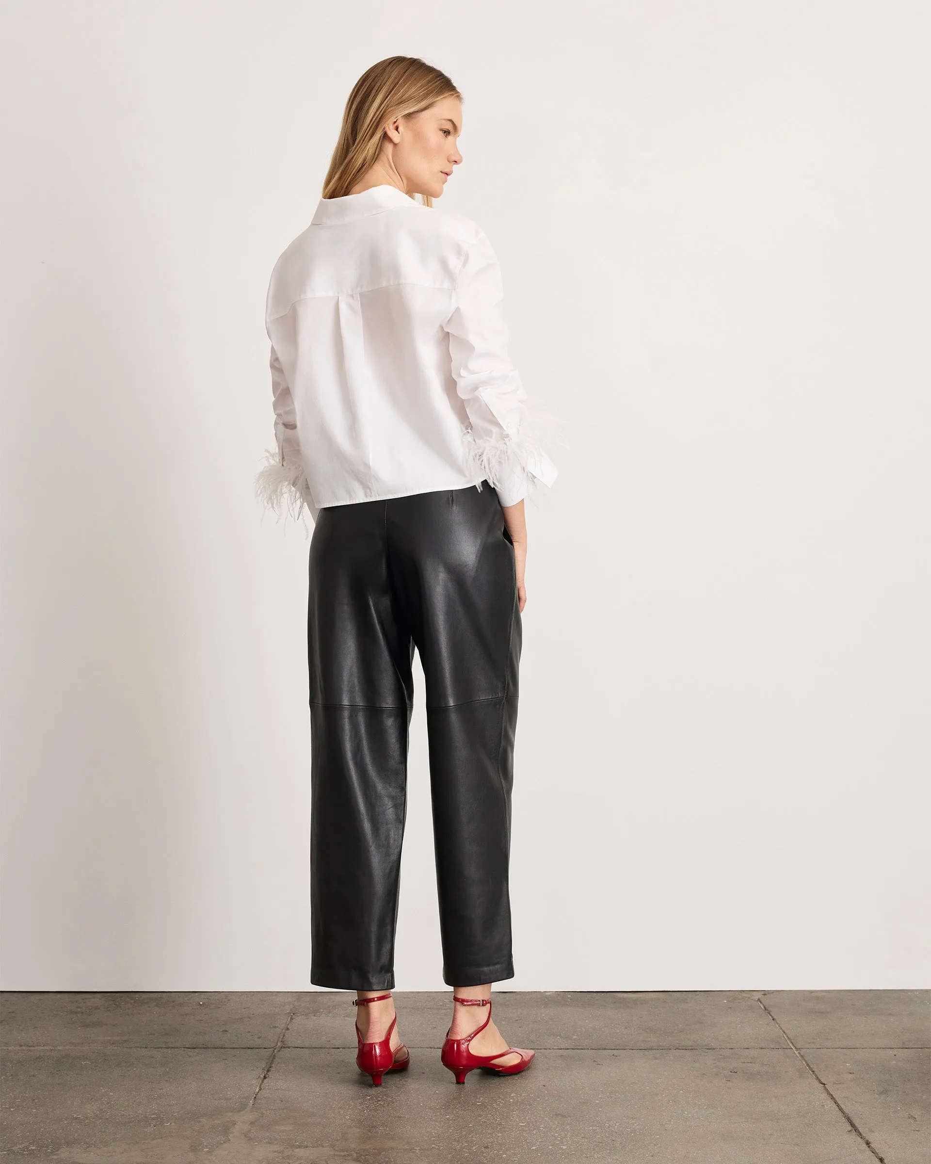 Largaux Feather Top sold by Tanya Taylor product image thumbnail 3