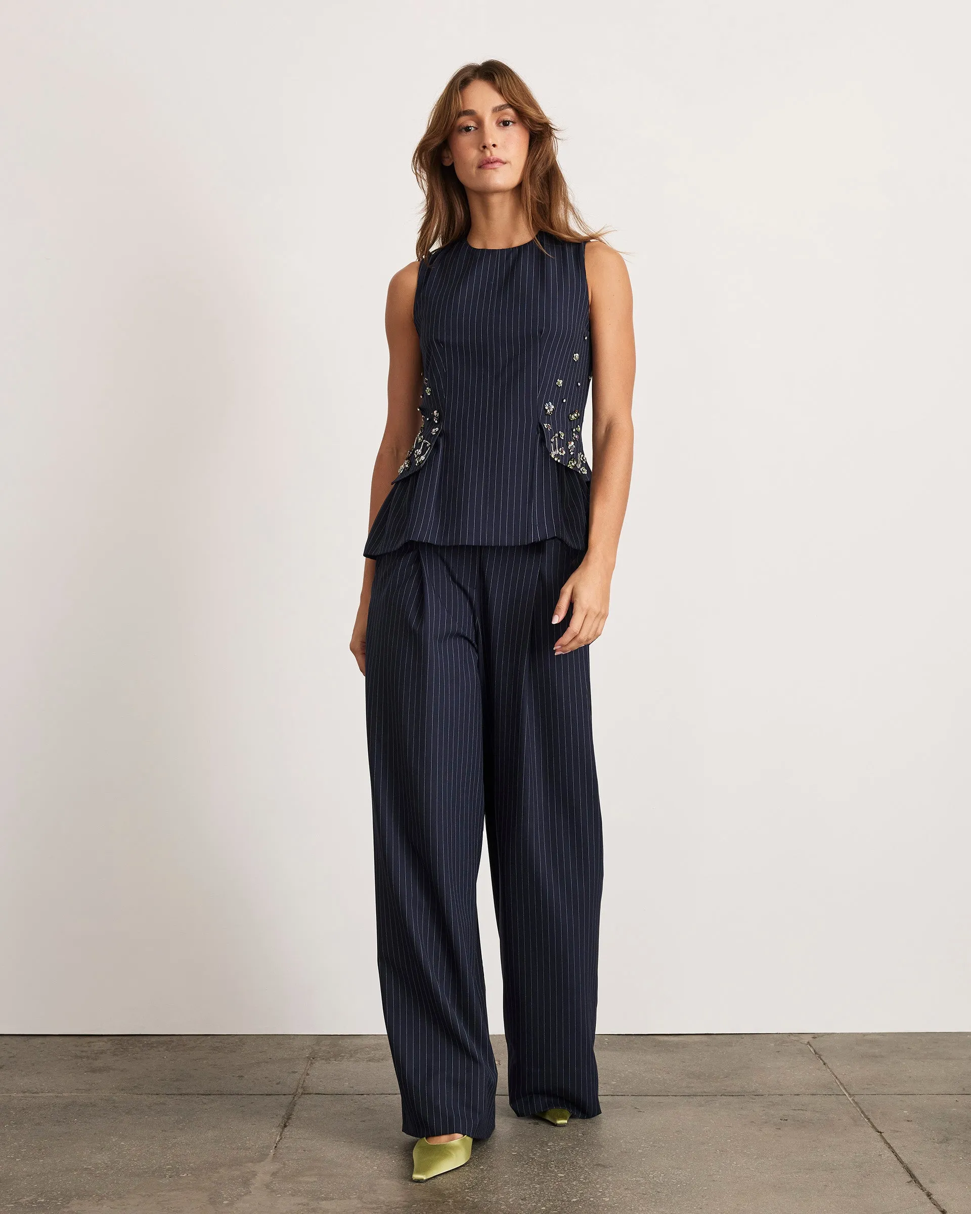 Astrid Embellished Top sold by Tanya Taylor product image thumbnail 2