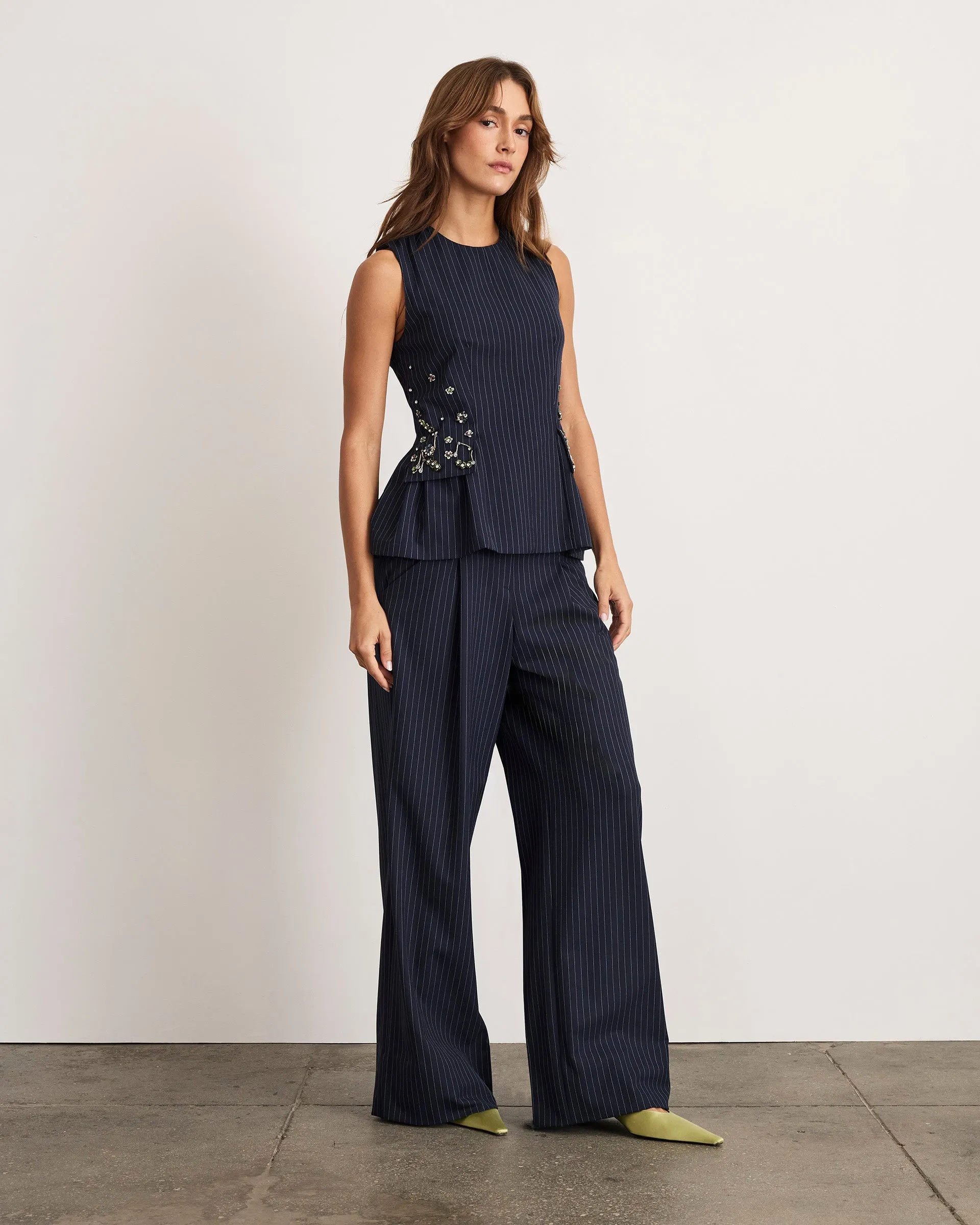 Astrid Embellished Top sold by Tanya Taylor product image thumbnail 3