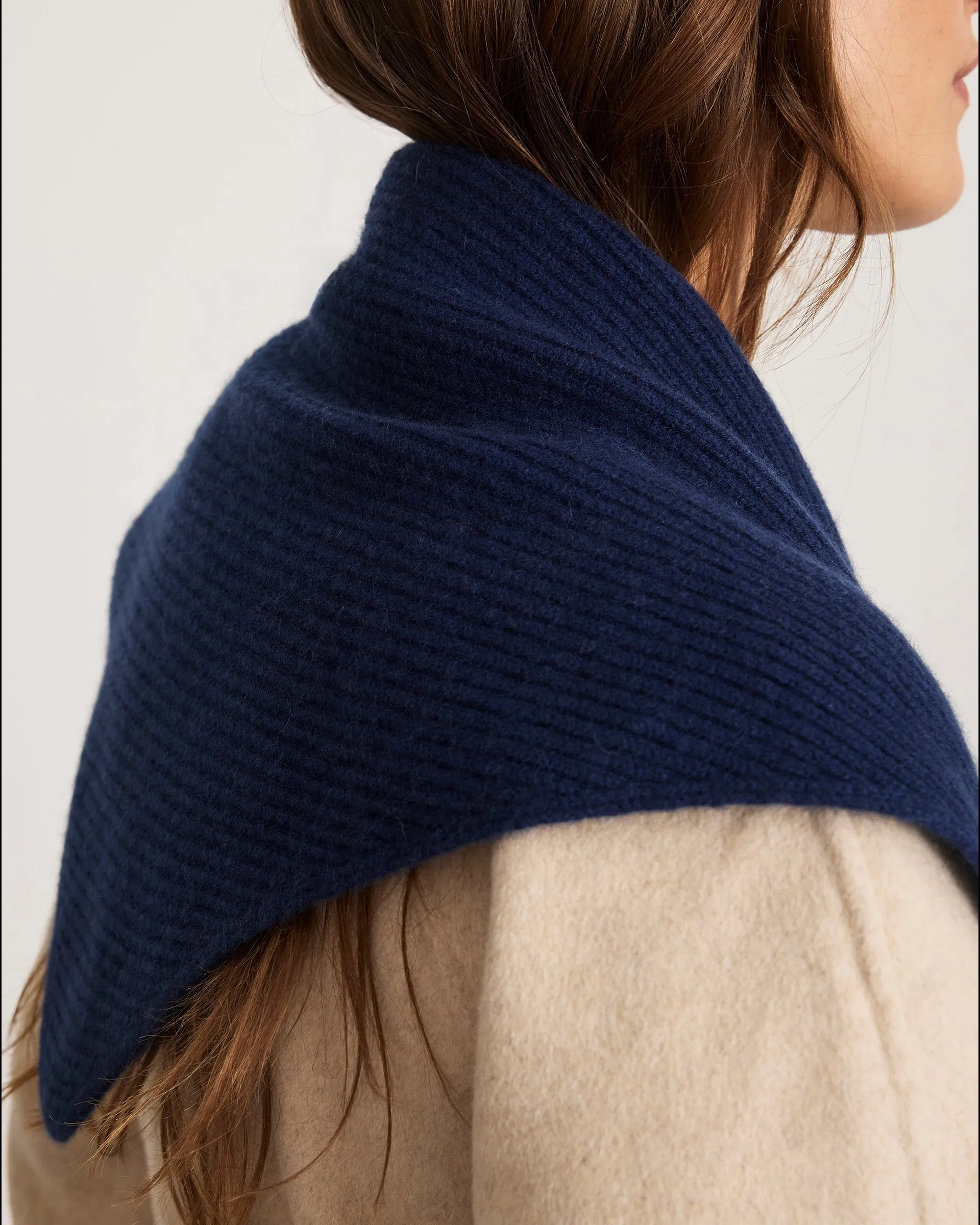 Silvia Cashmere Triangle Scarf sold by Tanya Taylor product image thumbnail 3