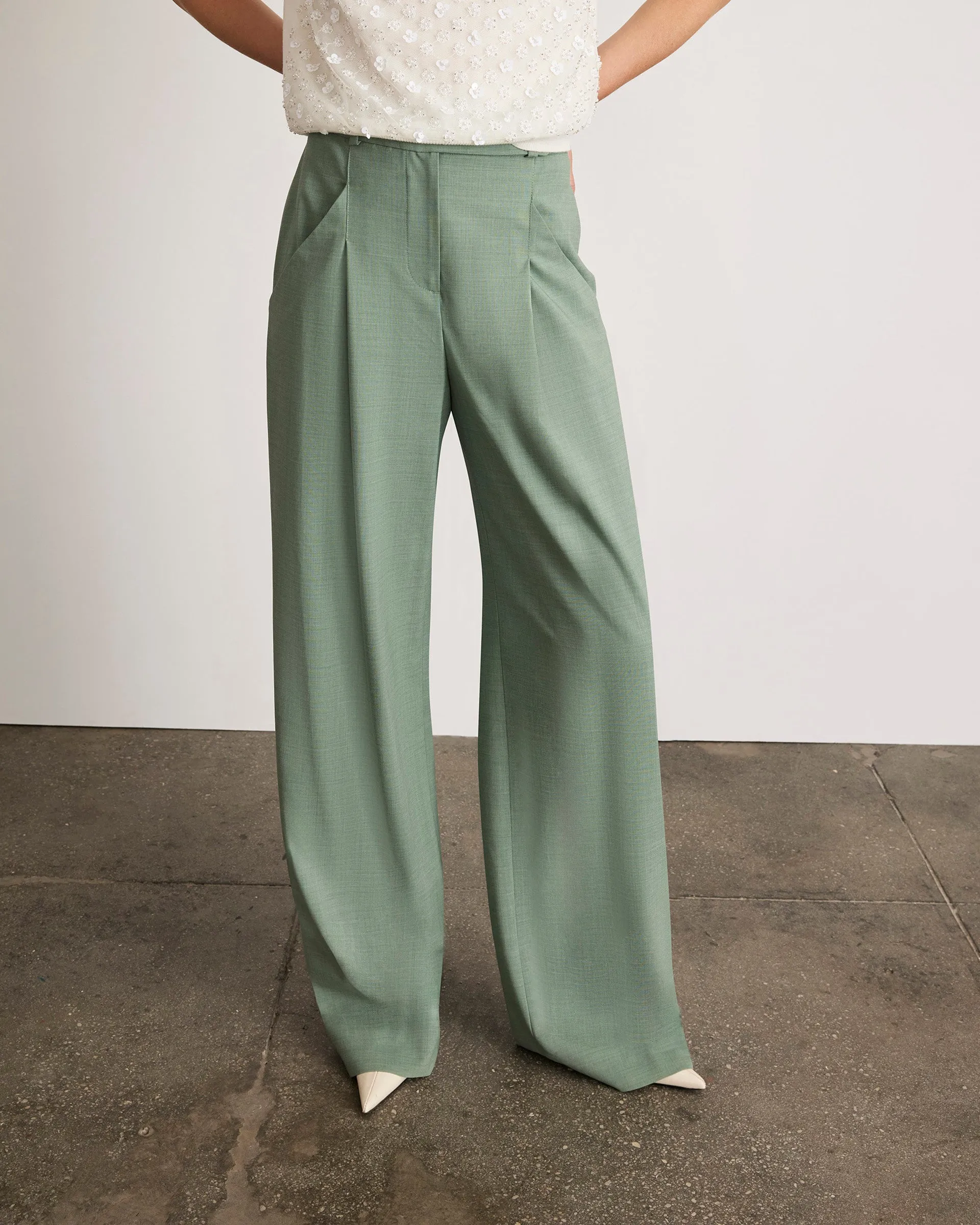 Adler Pant sold by Tanya Taylor