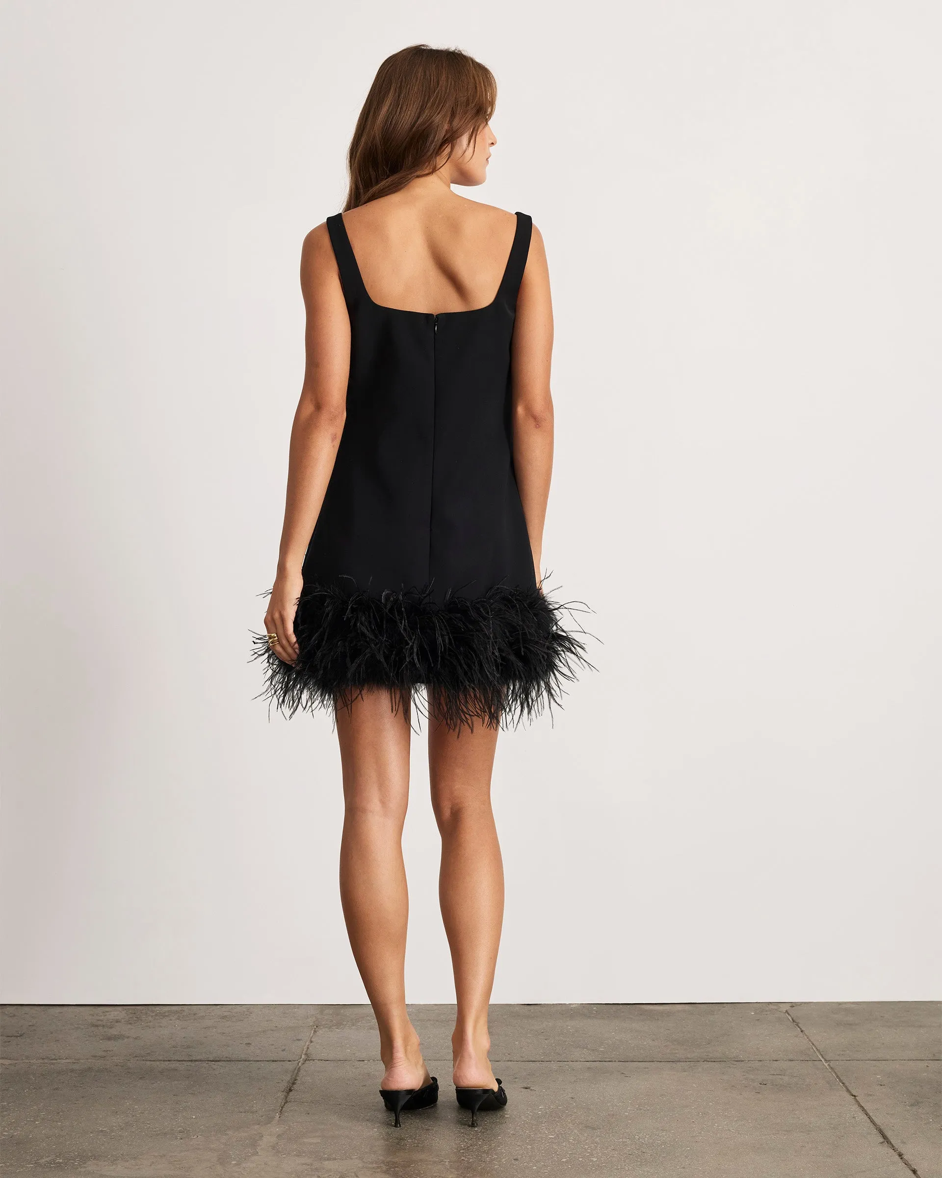 Barton Feather Dress sold by Tanya Taylor product image thumbnail 4