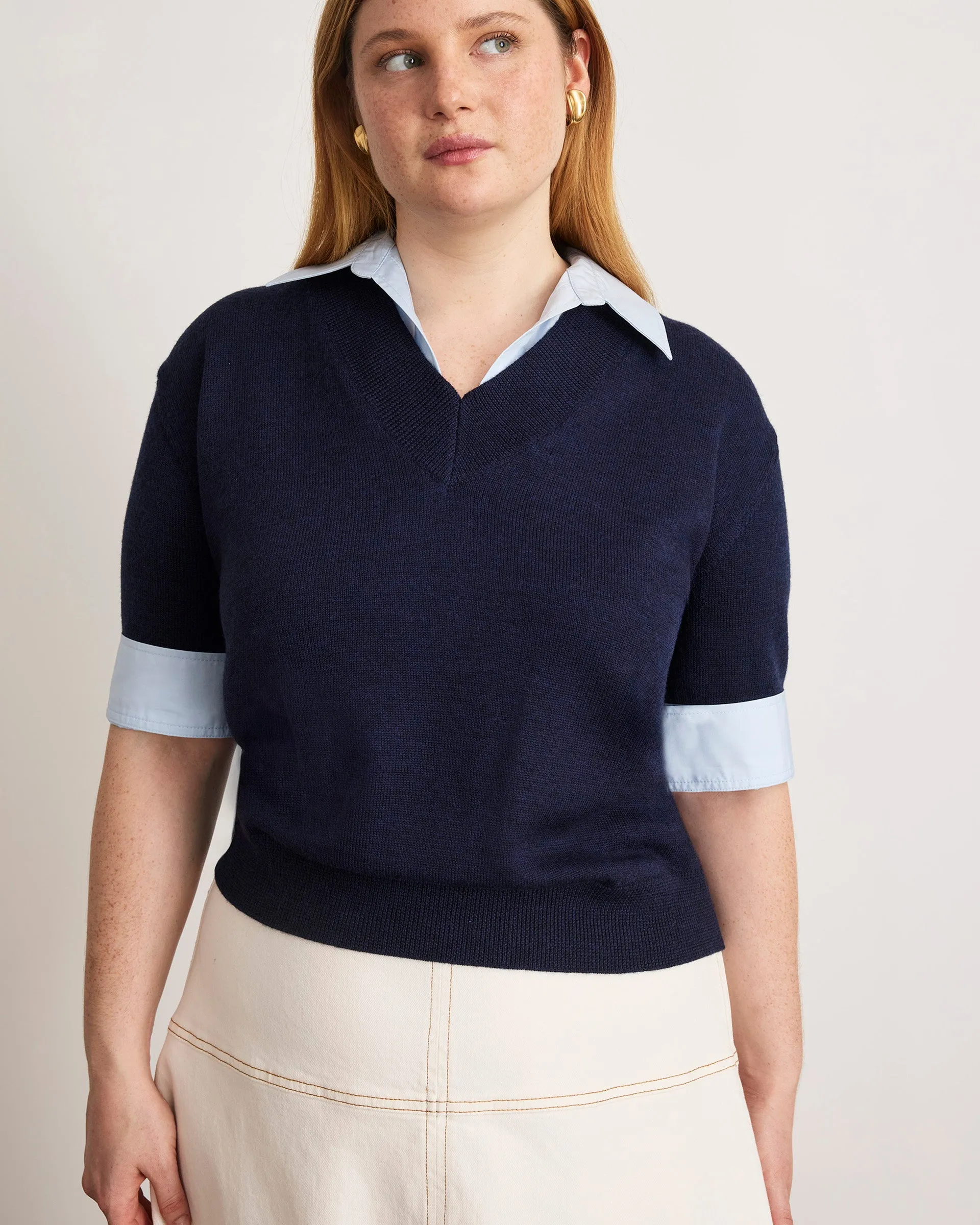 Esme Sweater Top sold by Tanya Taylor
