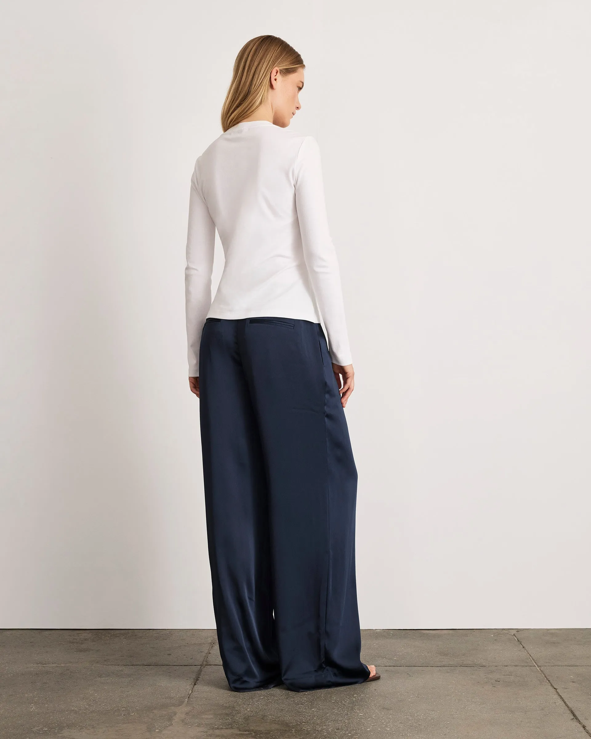 Long Sleeve Kelsey Top sold by Tanya Taylor product image thumbnail 4