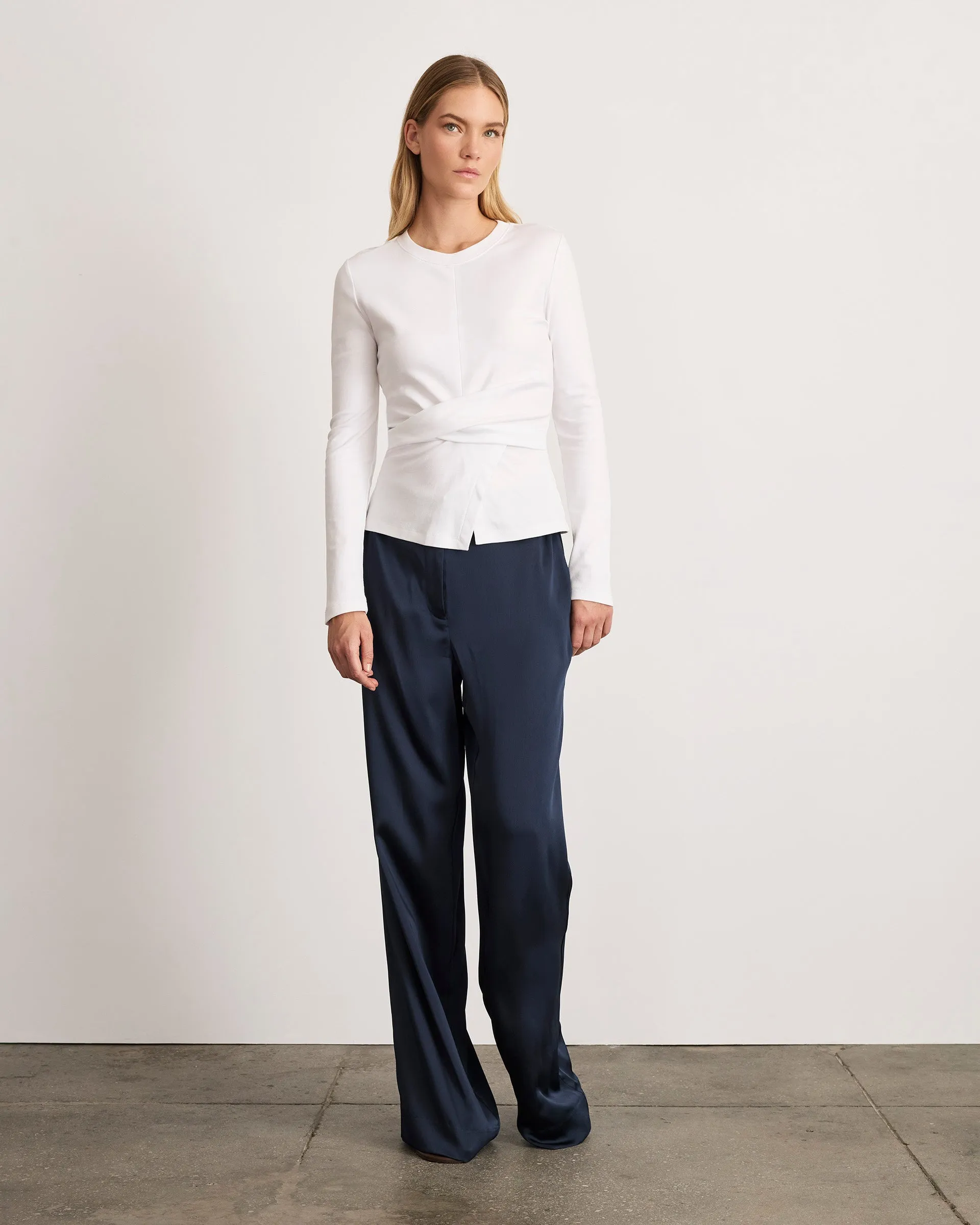 Long Sleeve Kelsey Top sold by Tanya Taylor product image thumbnail 2