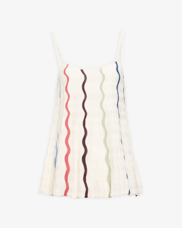 Gigi Knit Tank sold by Tanya Taylor