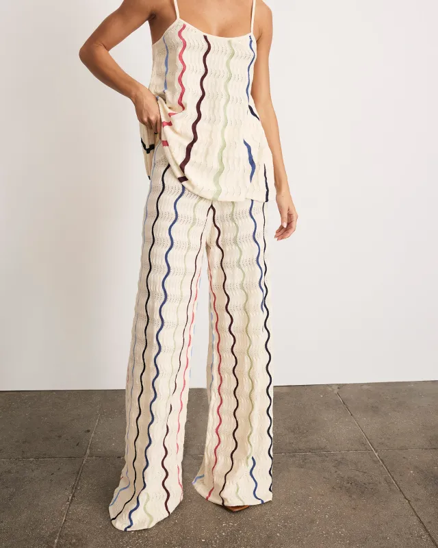 Lesley Knit Pant made by Tanya Taylor