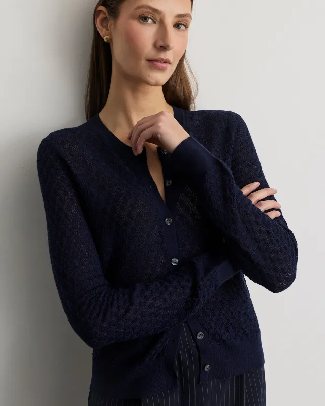 Lisa Knit Cardigan made by Tanya Taylor