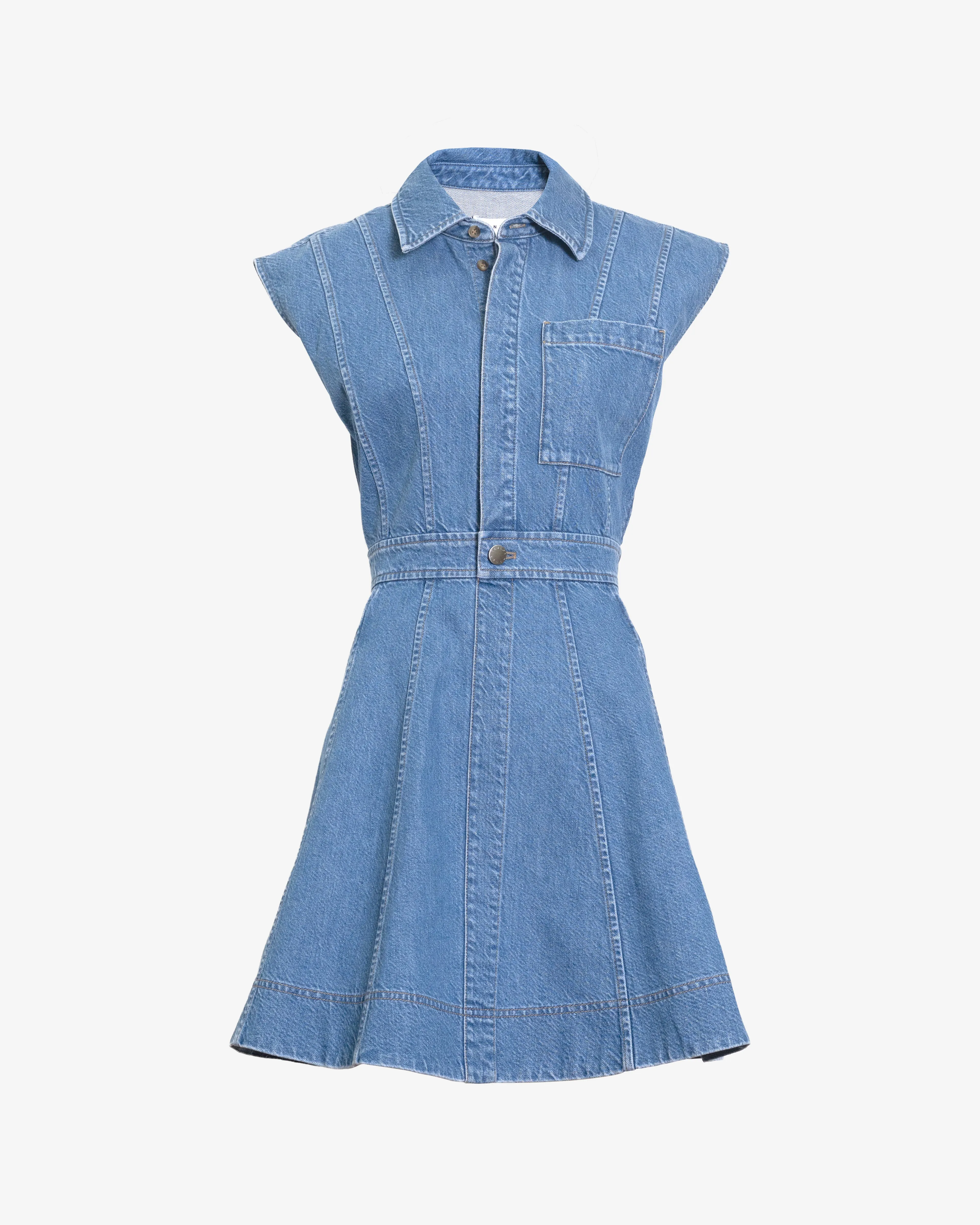 Sleeveless Hailey Dress sold by Tanya Taylor